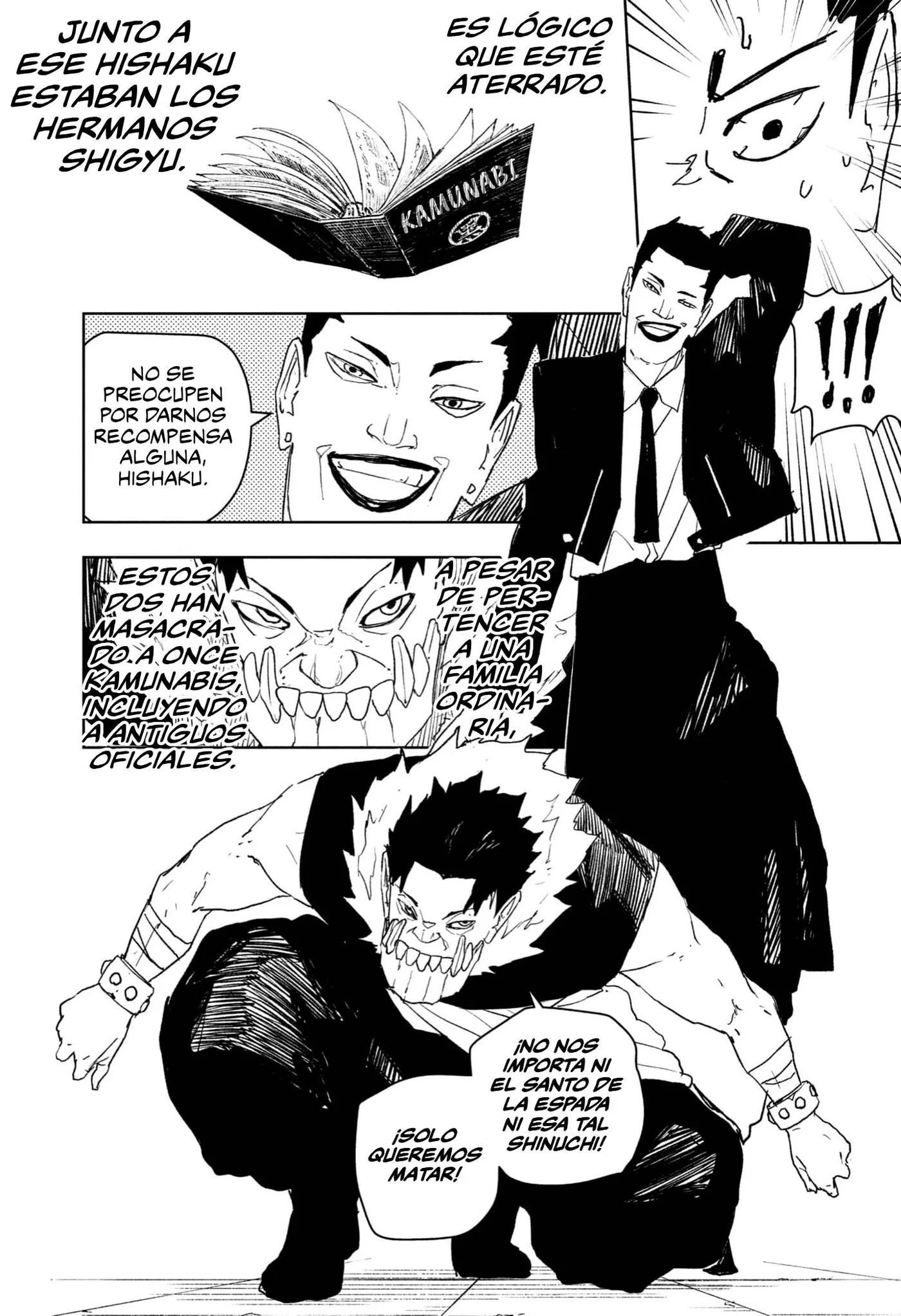 Kagurabachi capítulo 79, página 9