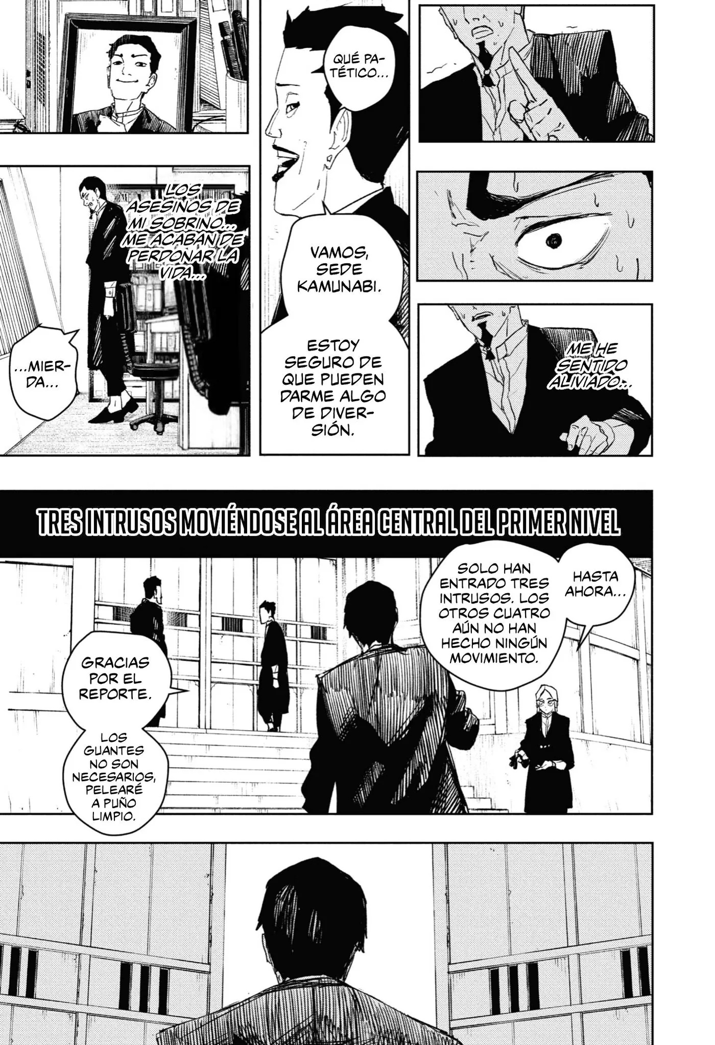 Kagurabachi capítulo 79, página 12
