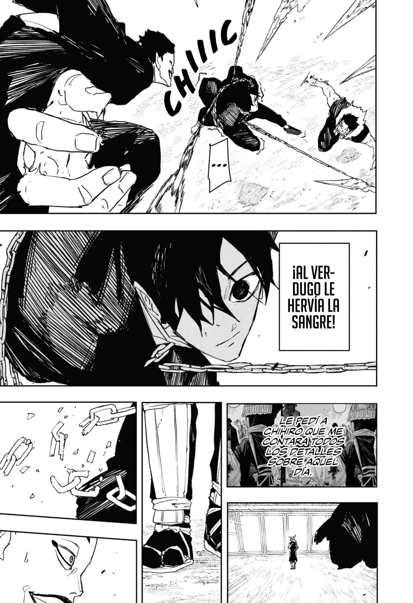 Kagurabachi capítulo 79, página 15