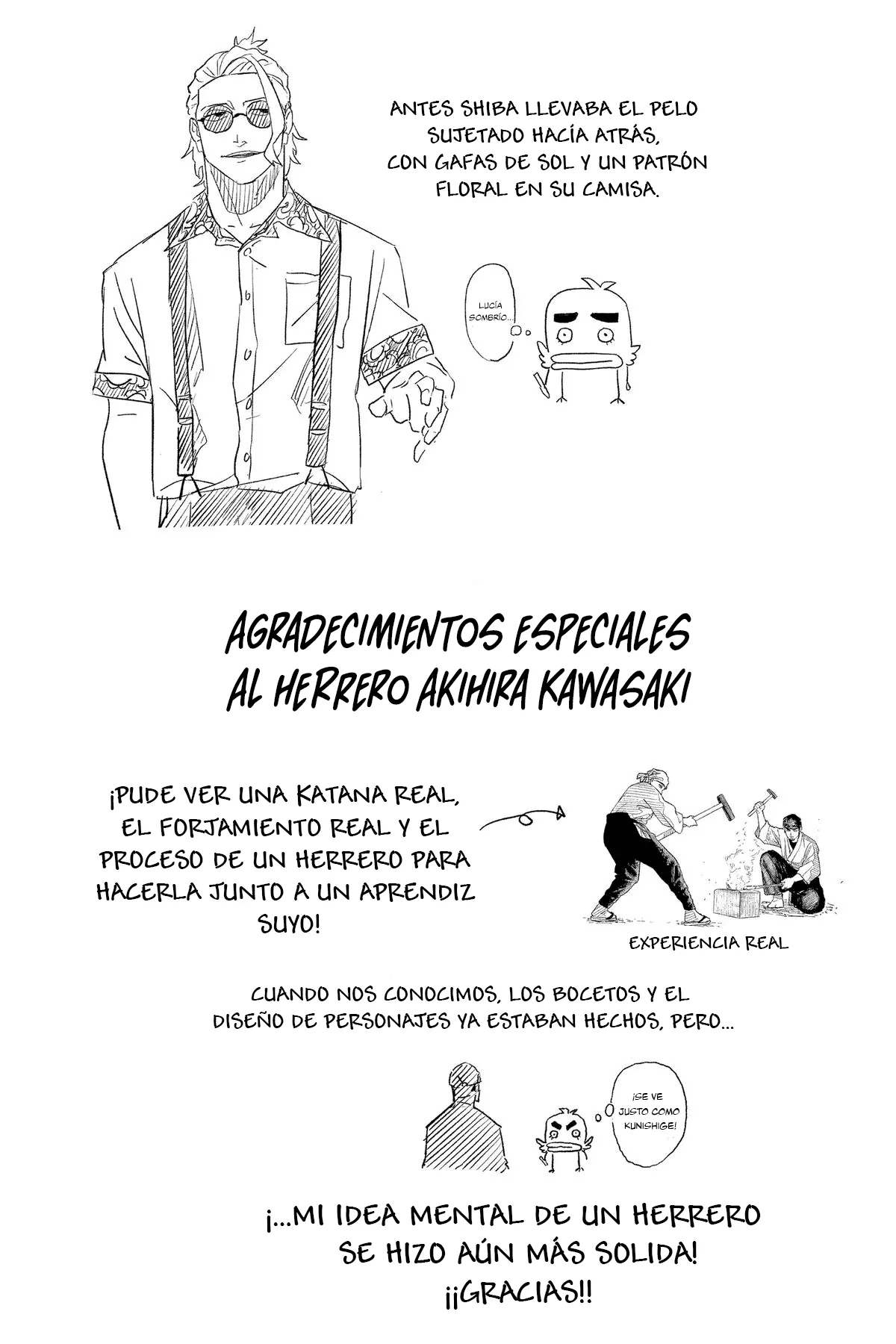 Kagurabachi capítulo 8.5, página 4