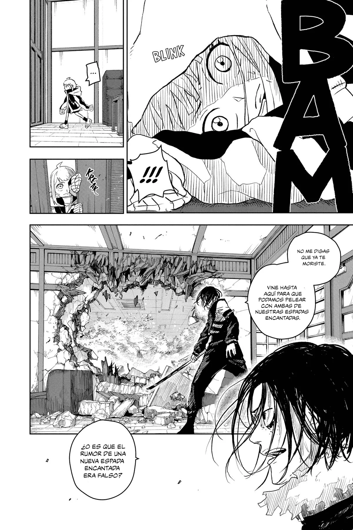 Kagurabachi capítulo 8, página 18