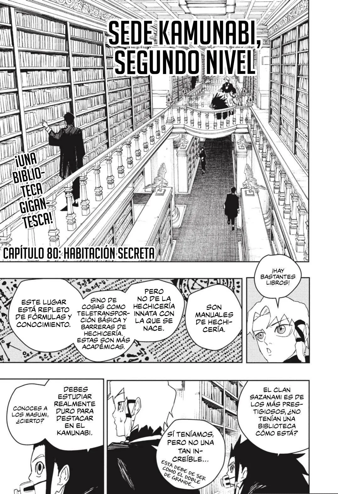 Kagurabachi capítulo 80, página 2
