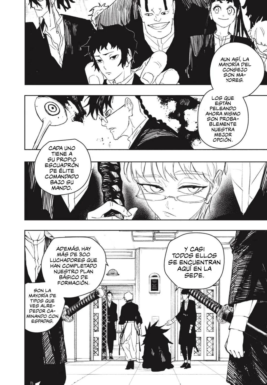 Kagurabachi capítulo 80, página 5