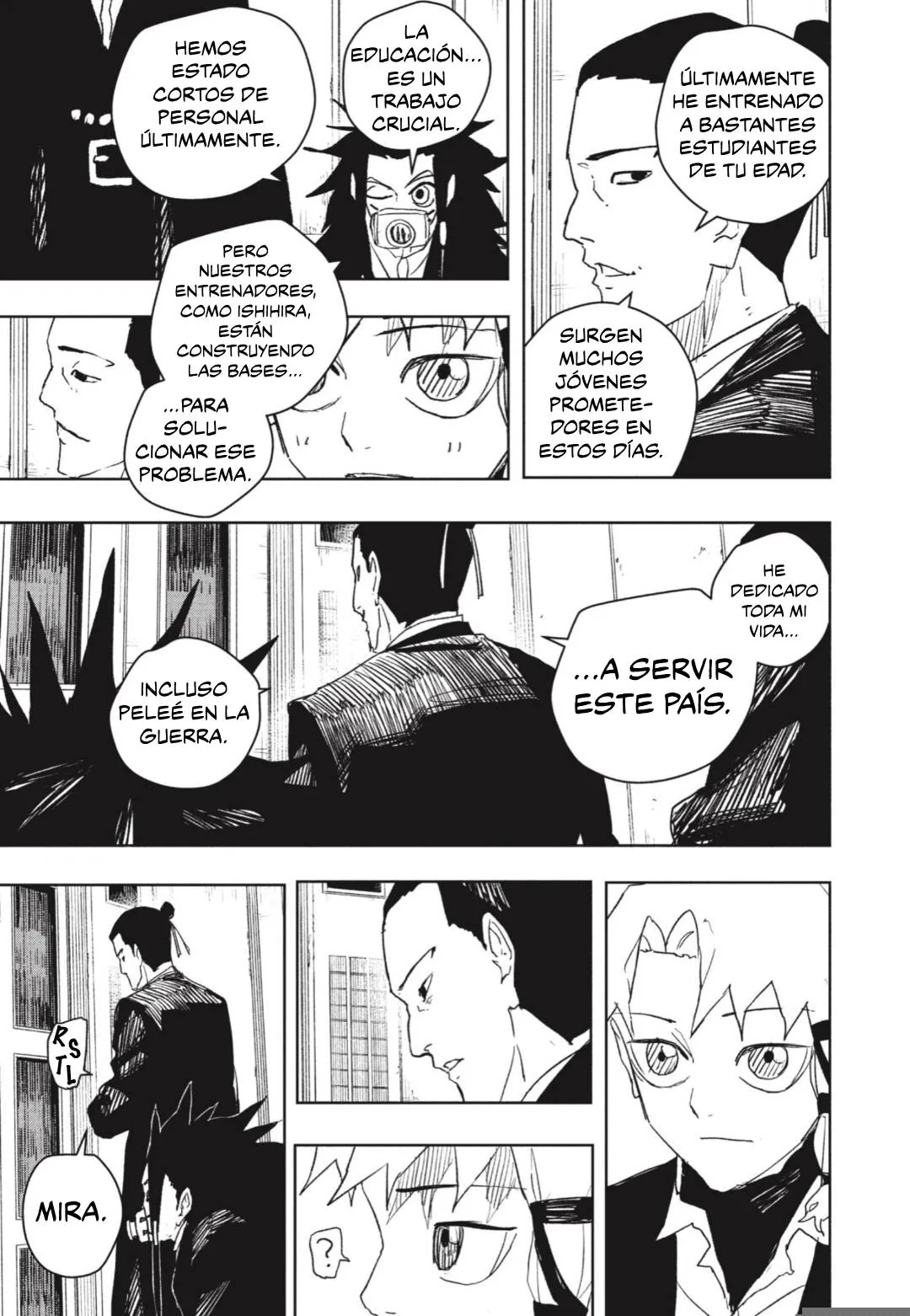 Kagurabachi capítulo 80, página 8