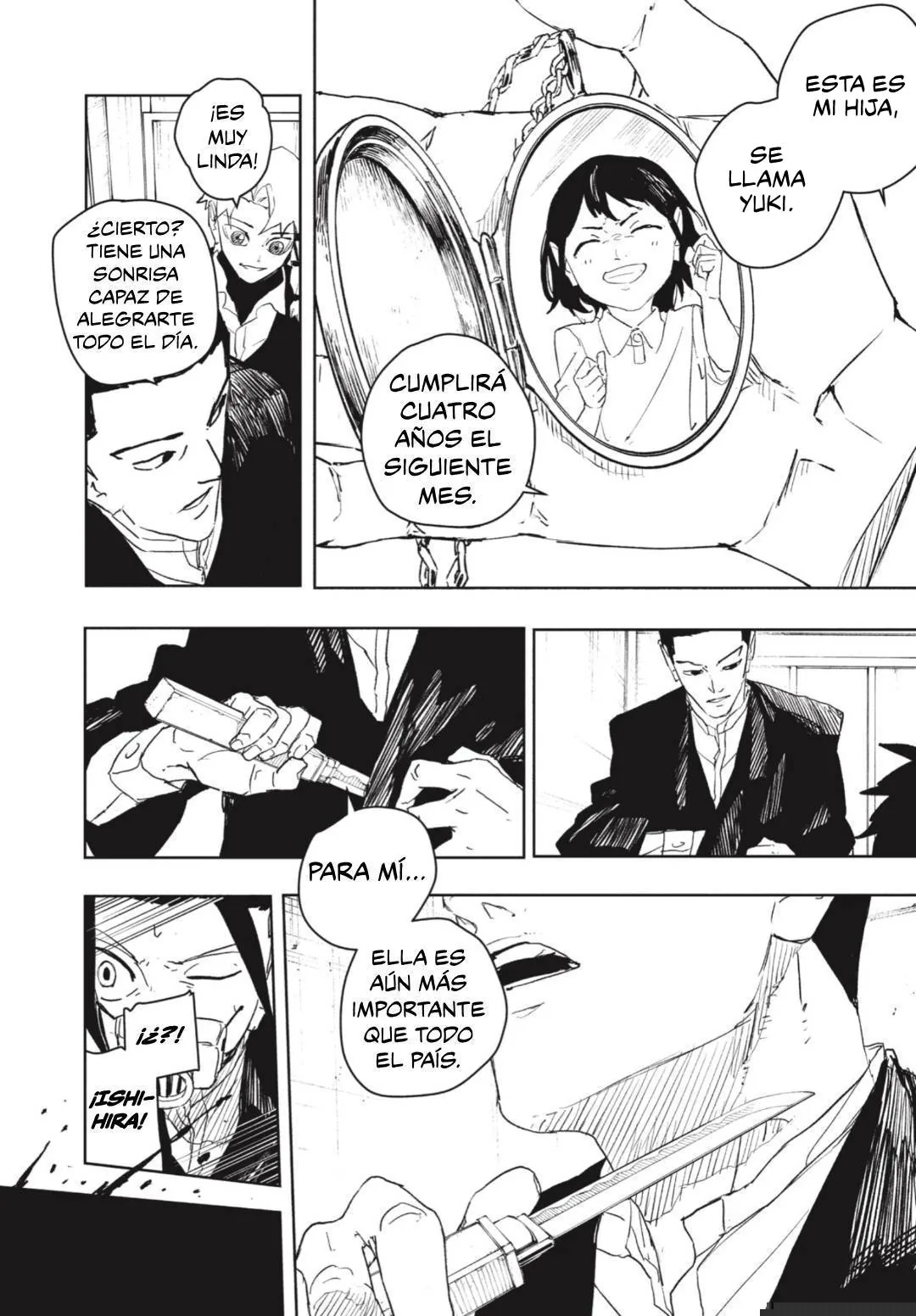 Kagurabachi capítulo 80, página 9