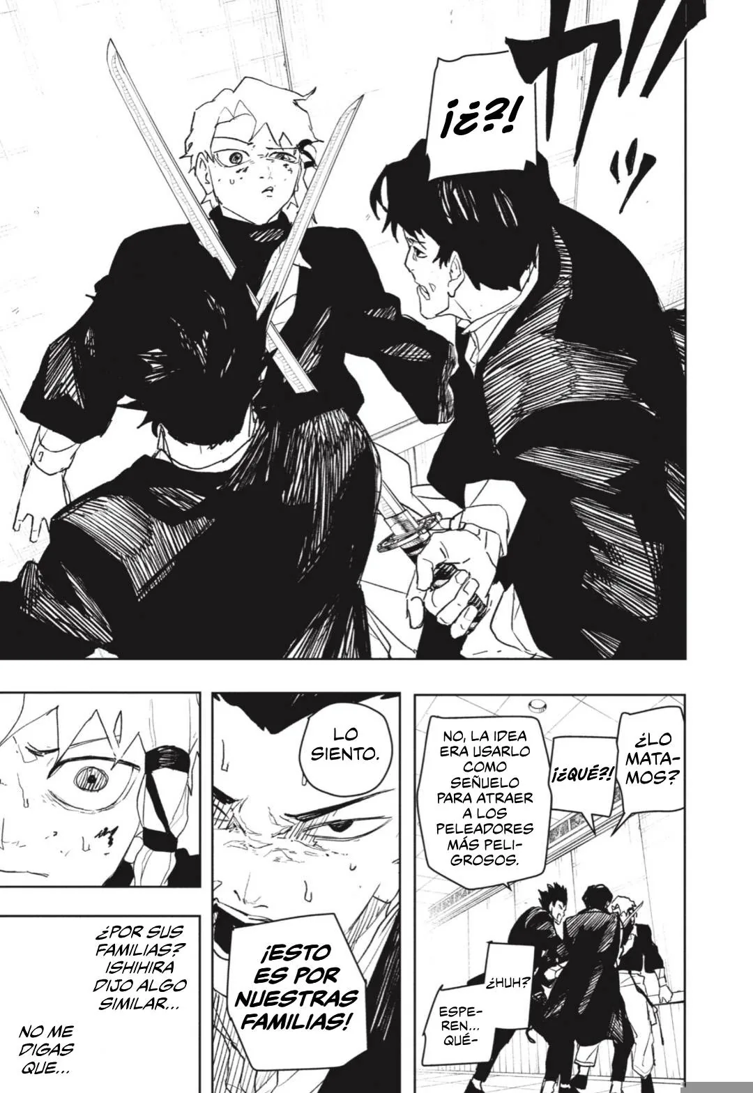 Kagurabachi capítulo 80, página 14