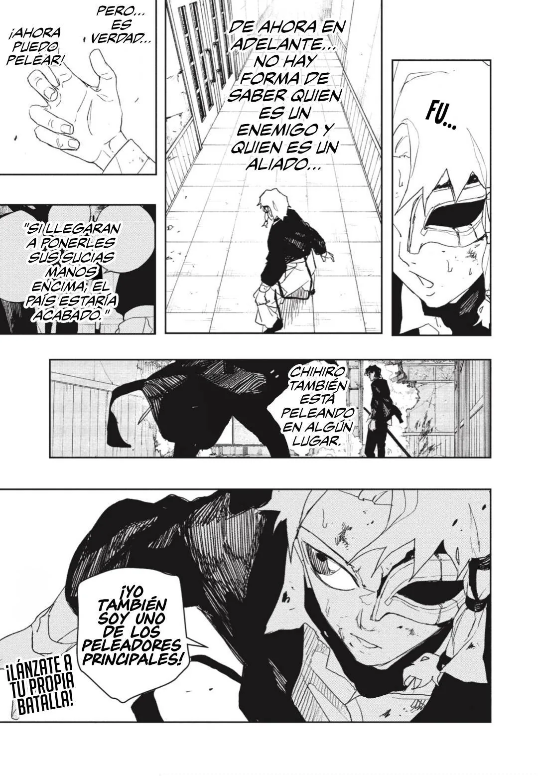 Kagurabachi capítulo 80, página 20