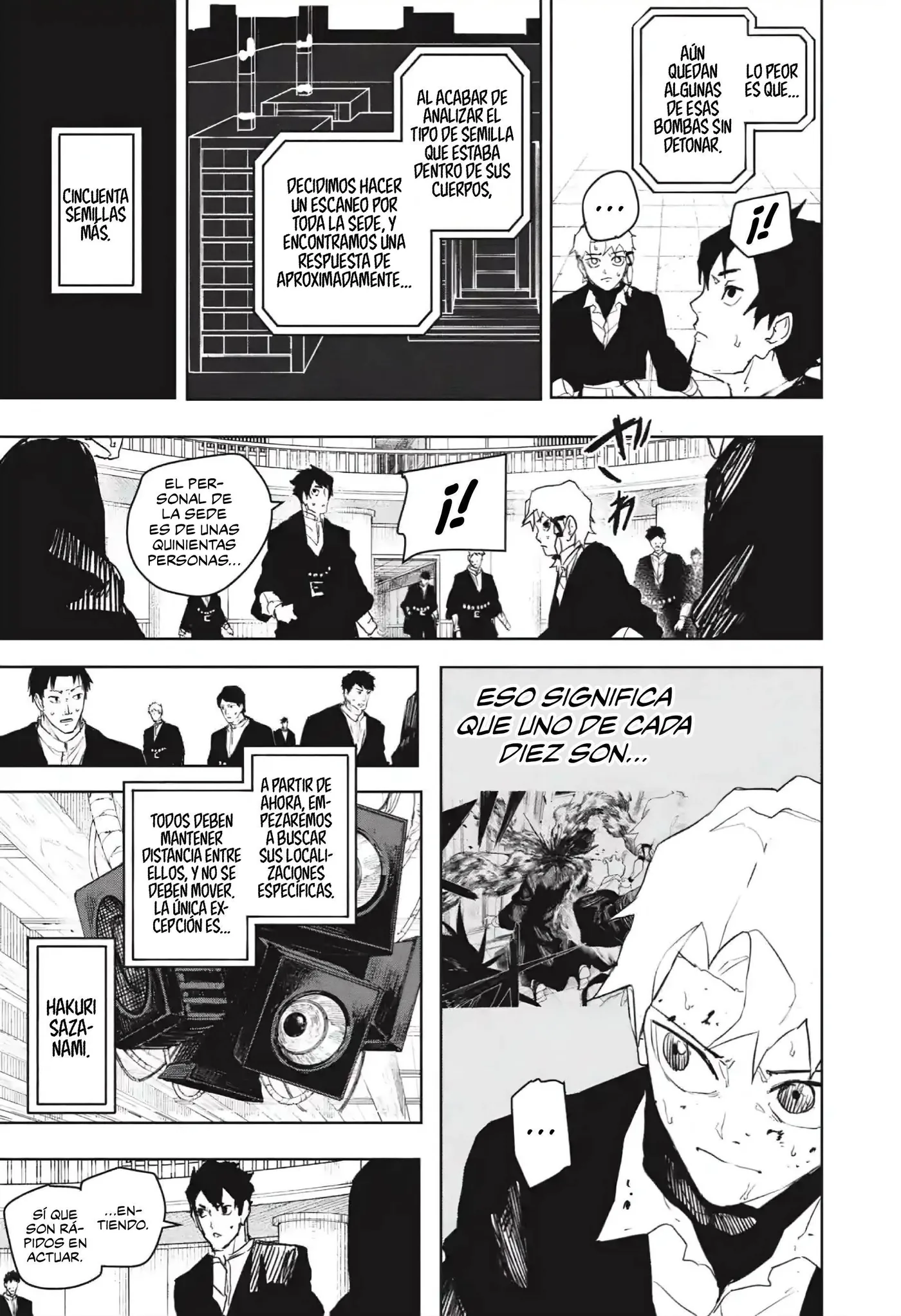 Kagurabachi capítulo 81, página 6