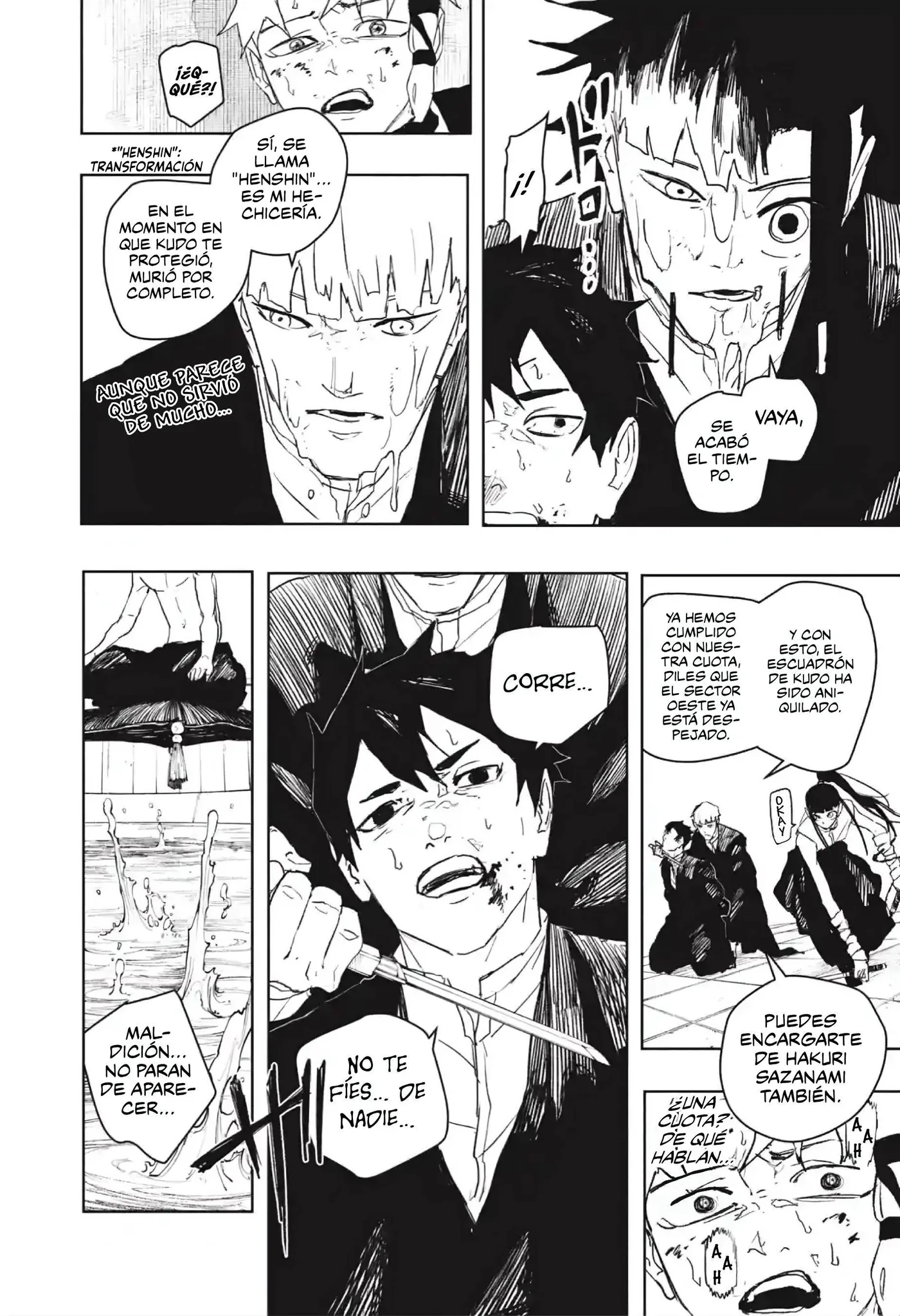 Kagurabachi capítulo 81, página 13