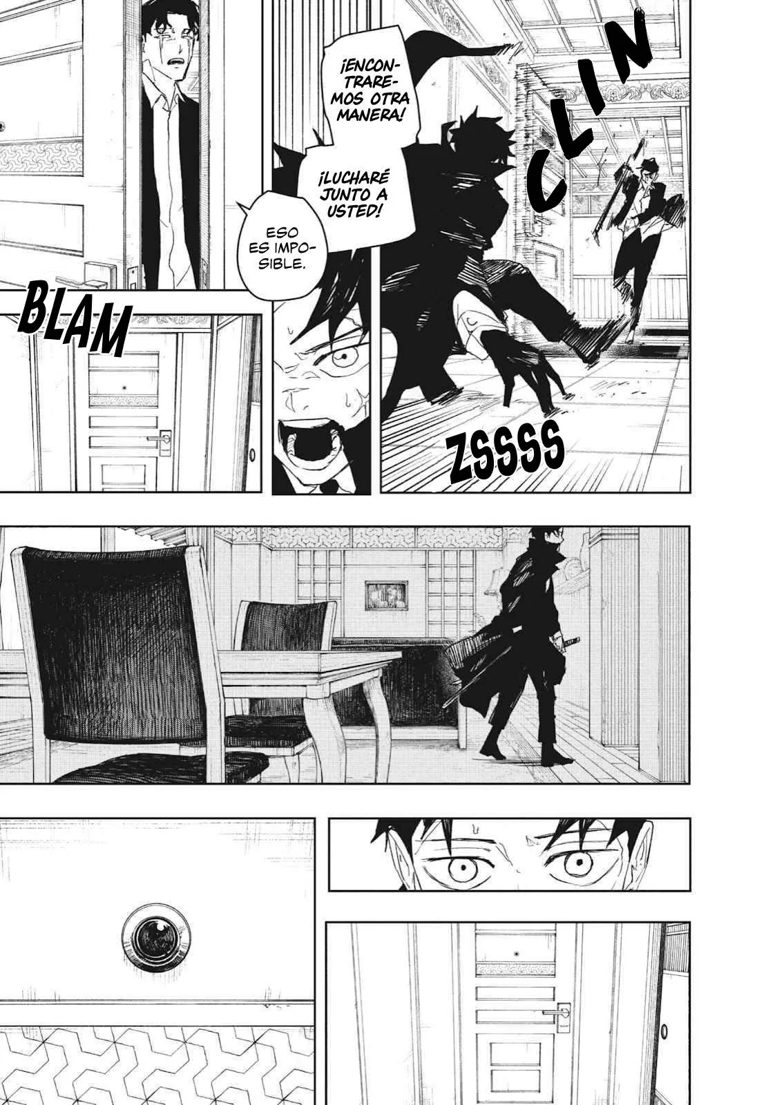 Kagurabachi capítulo 82, página 14