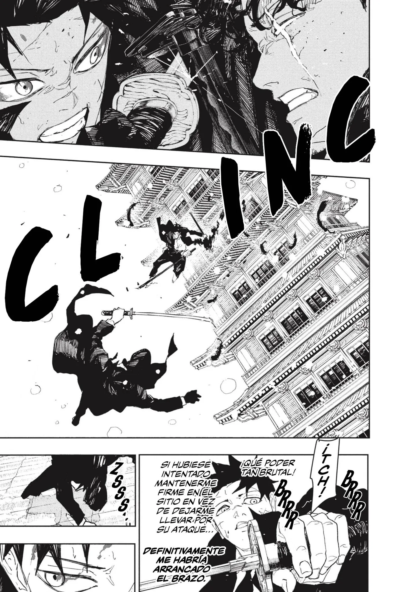 Kagurabachi capítulo 83, página 4