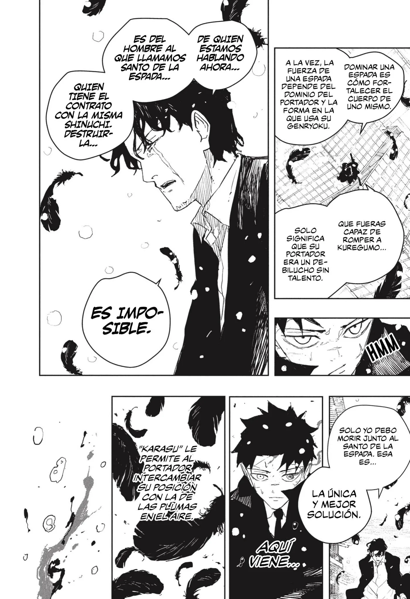 Kagurabachi capítulo 83, página 7