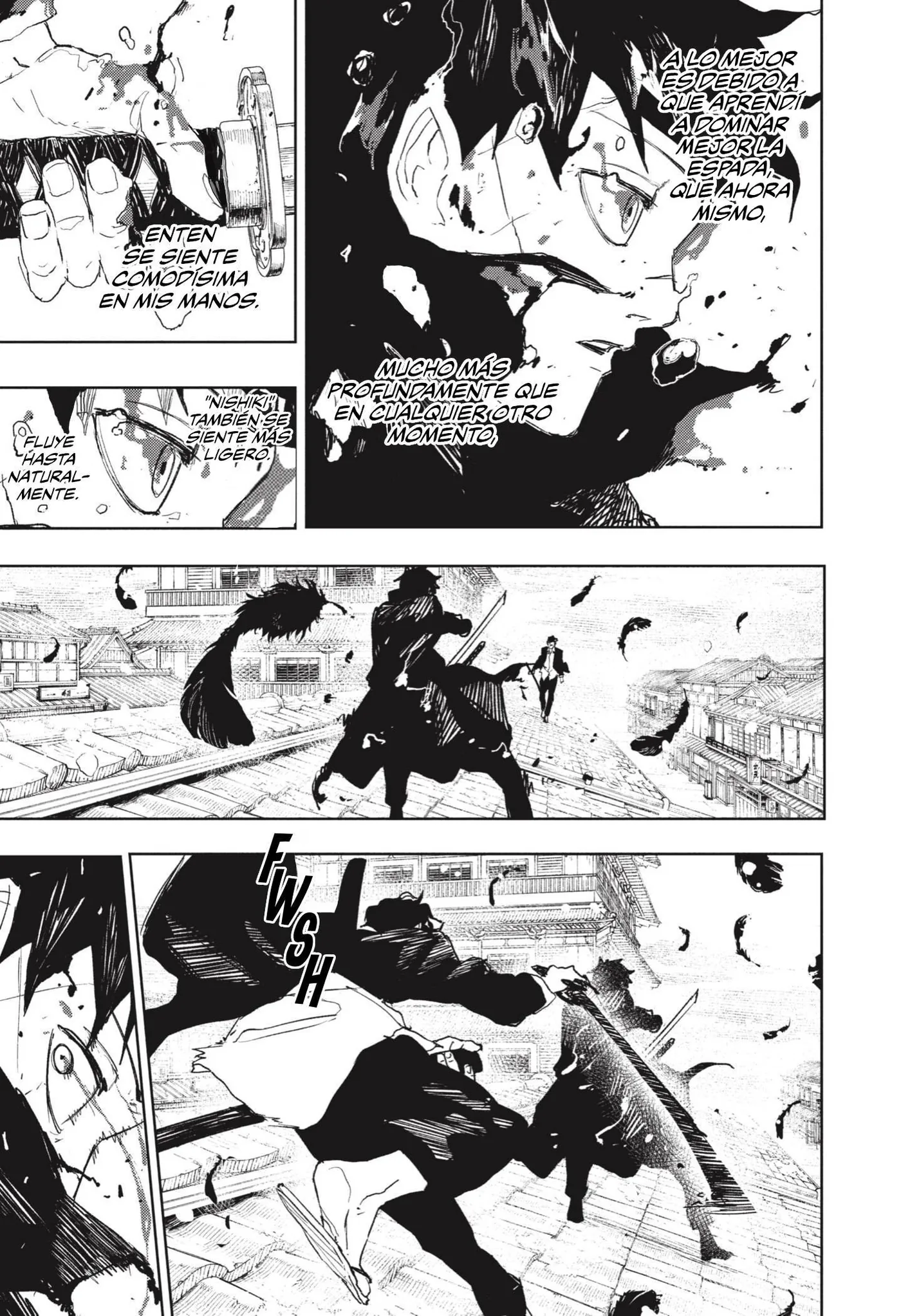 Kagurabachi capítulo 83, página 8