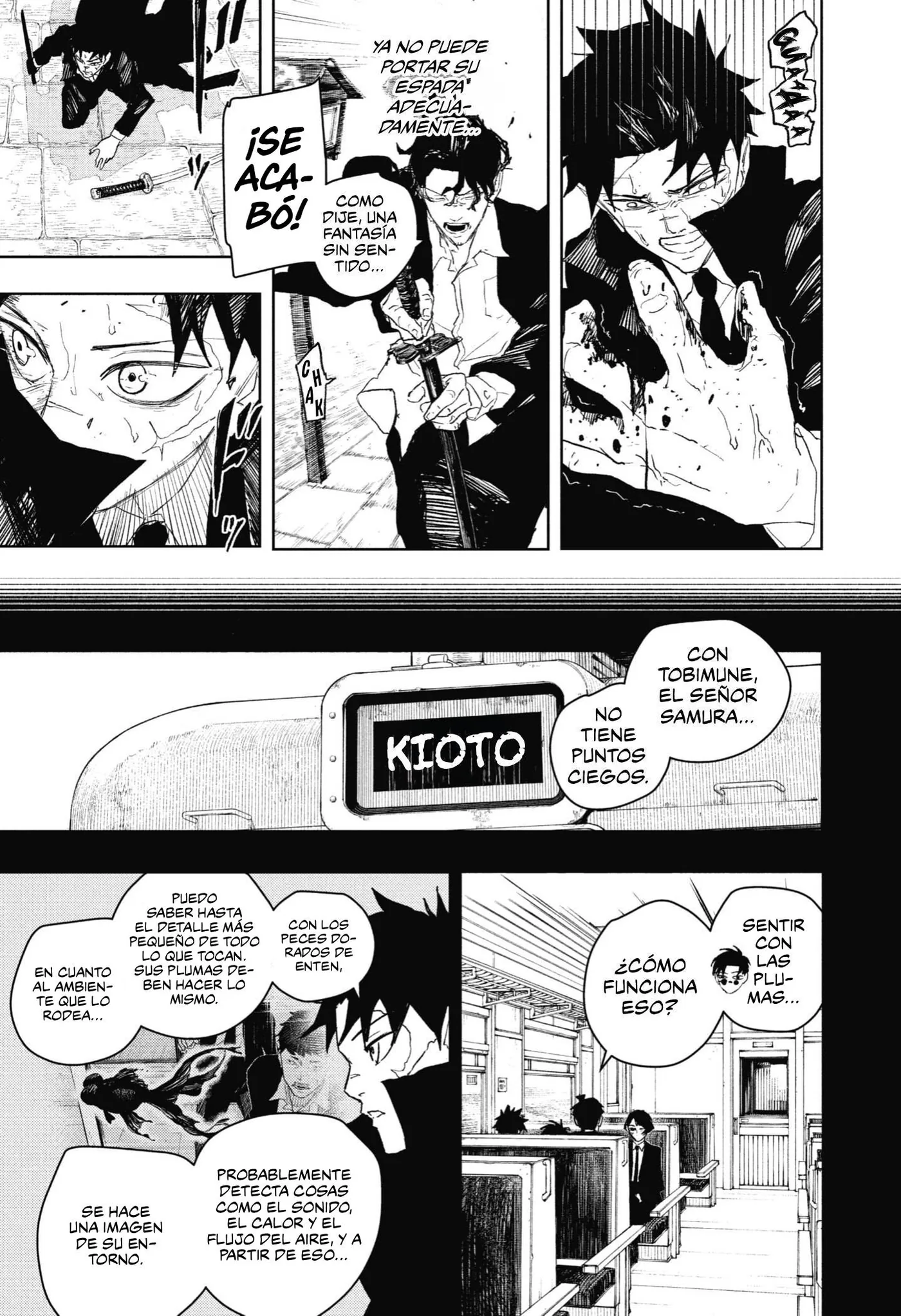 Kagurabachi capítulo 84, página 10