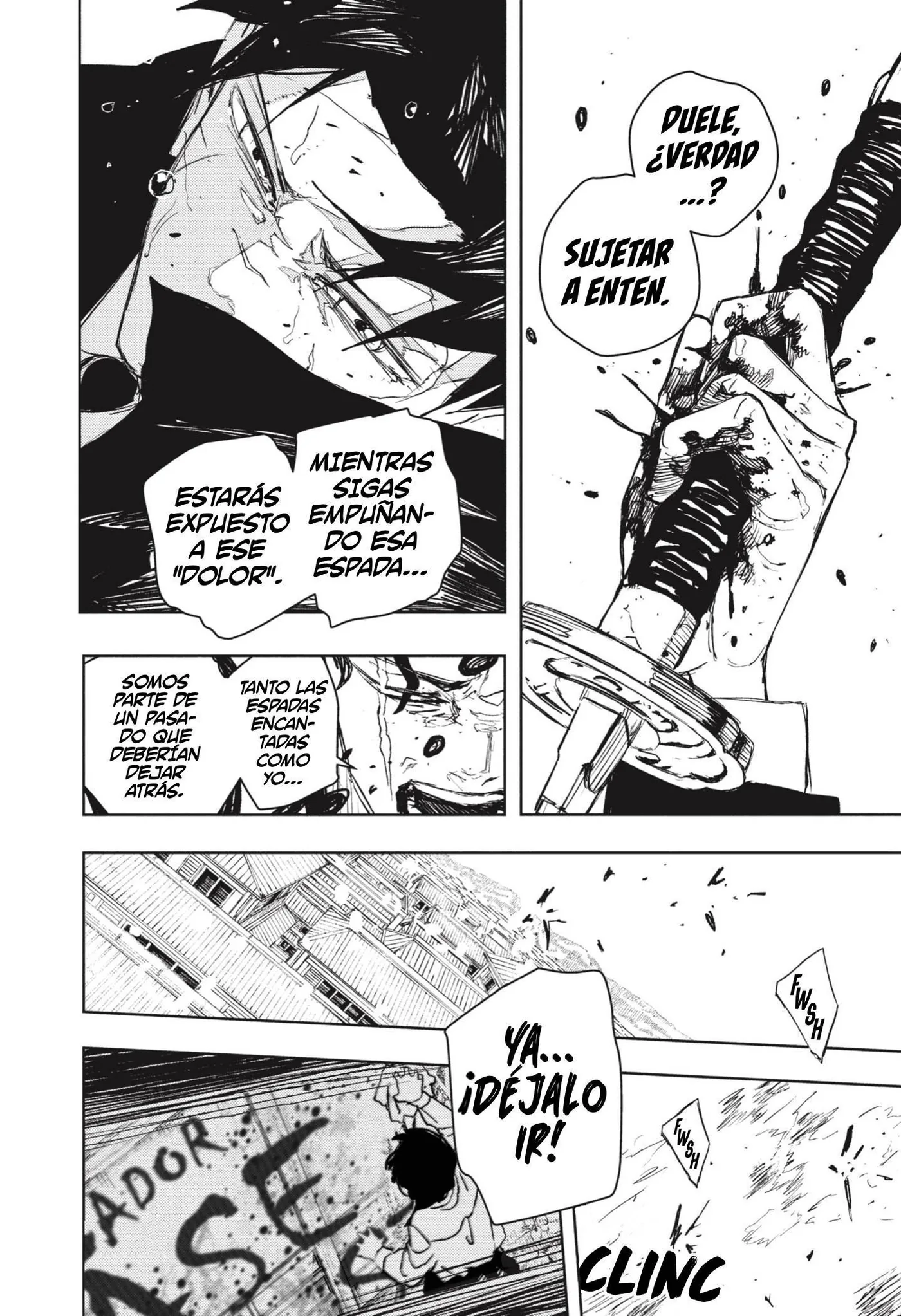 Kagurabachi capítulo 85, página 8