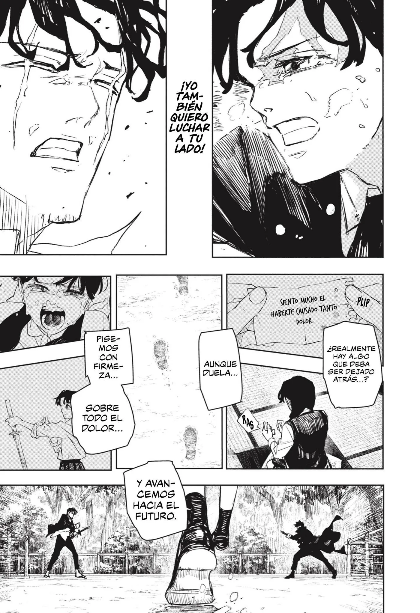 Kagurabachi capítulo 85, página 13