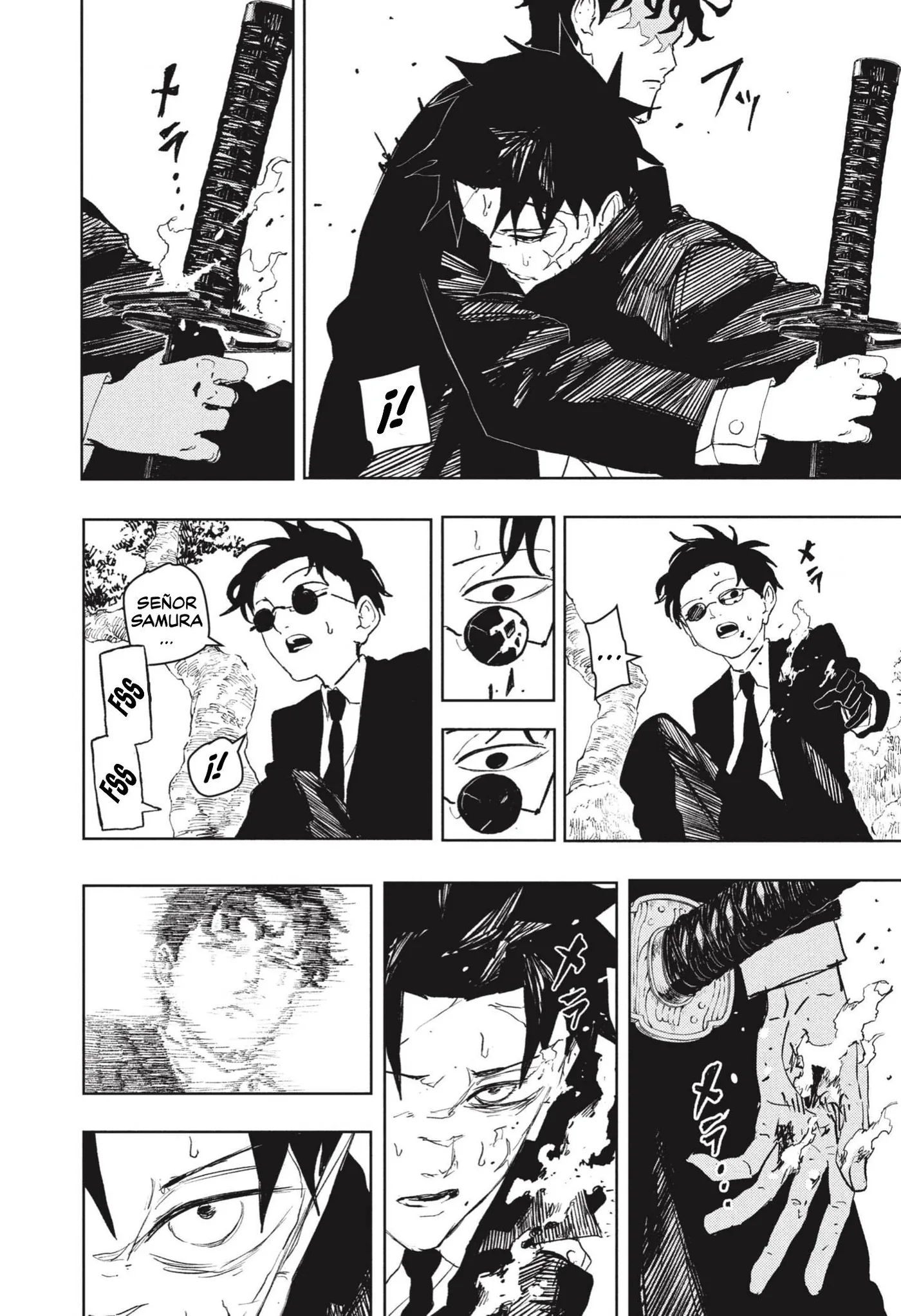 Kagurabachi capítulo 86, página 3