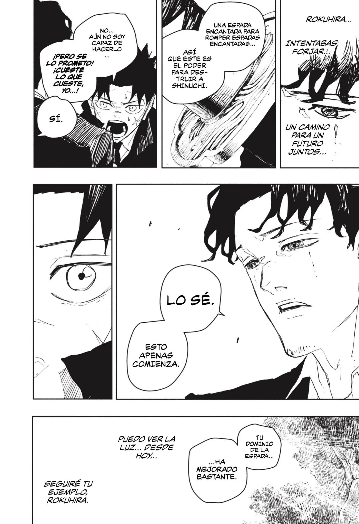 Kagurabachi capítulo 86, página 5