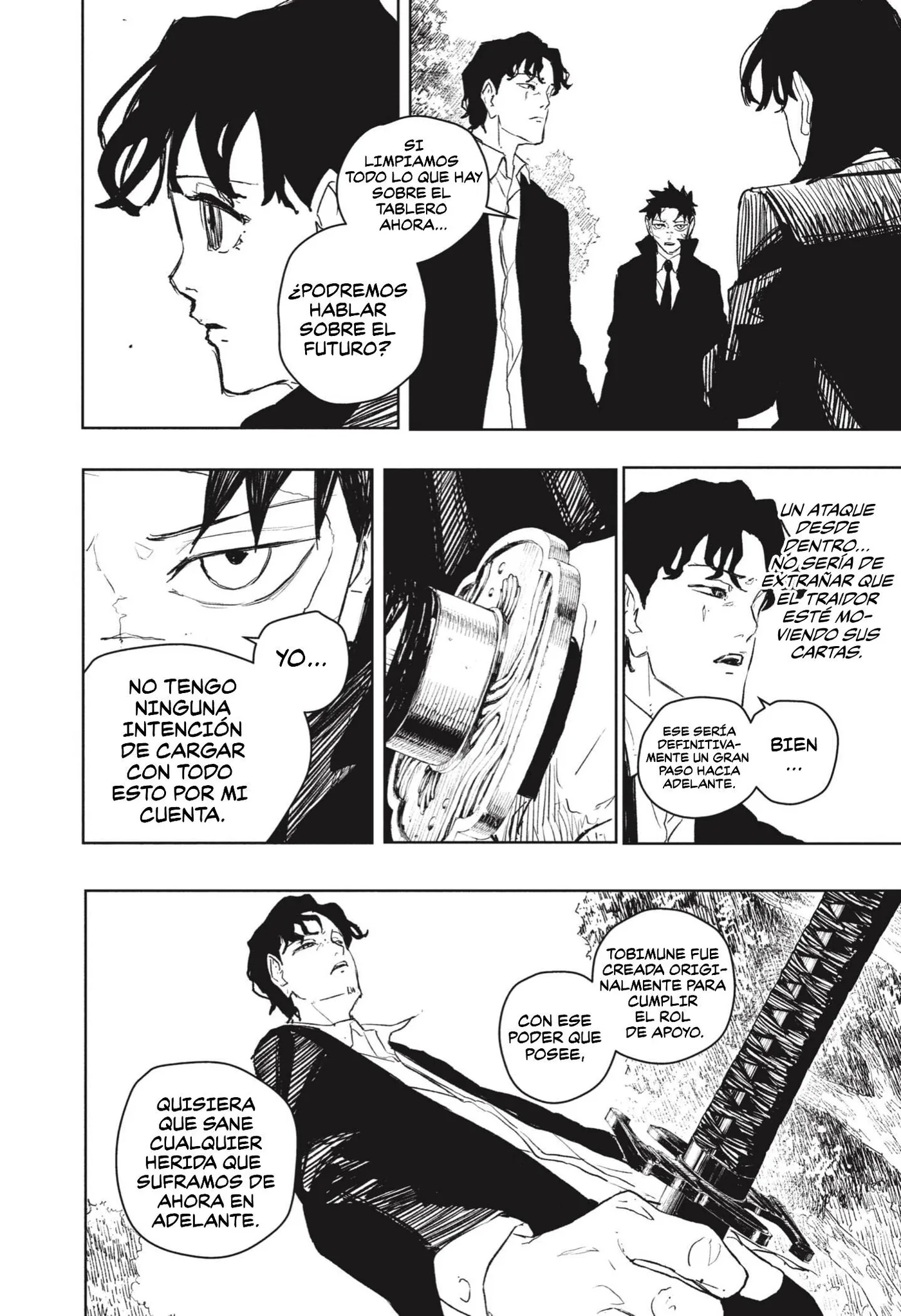 Kagurabachi capítulo 86, página 13