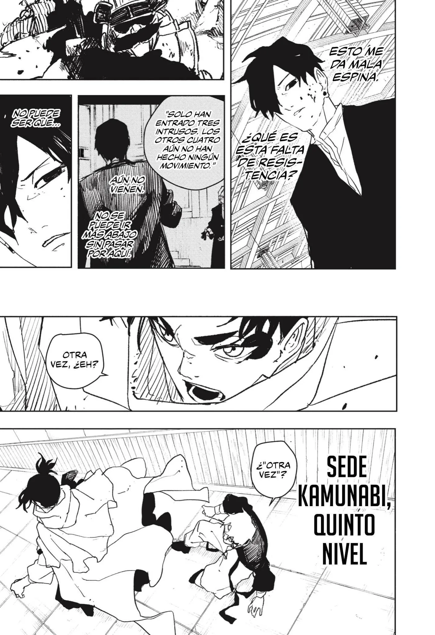 Kagurabachi capítulo 87, página 4