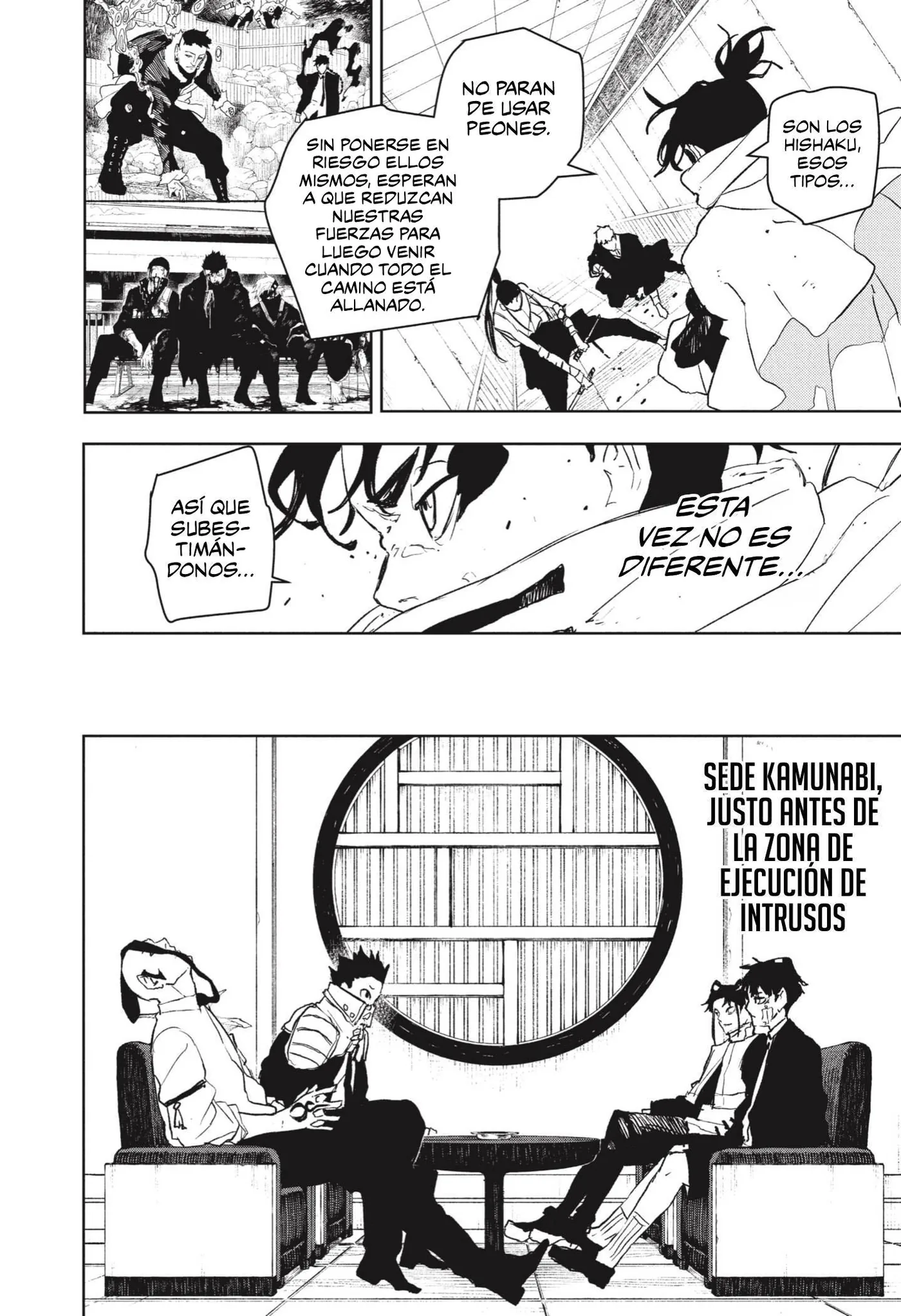 Kagurabachi capítulo 87, página 5