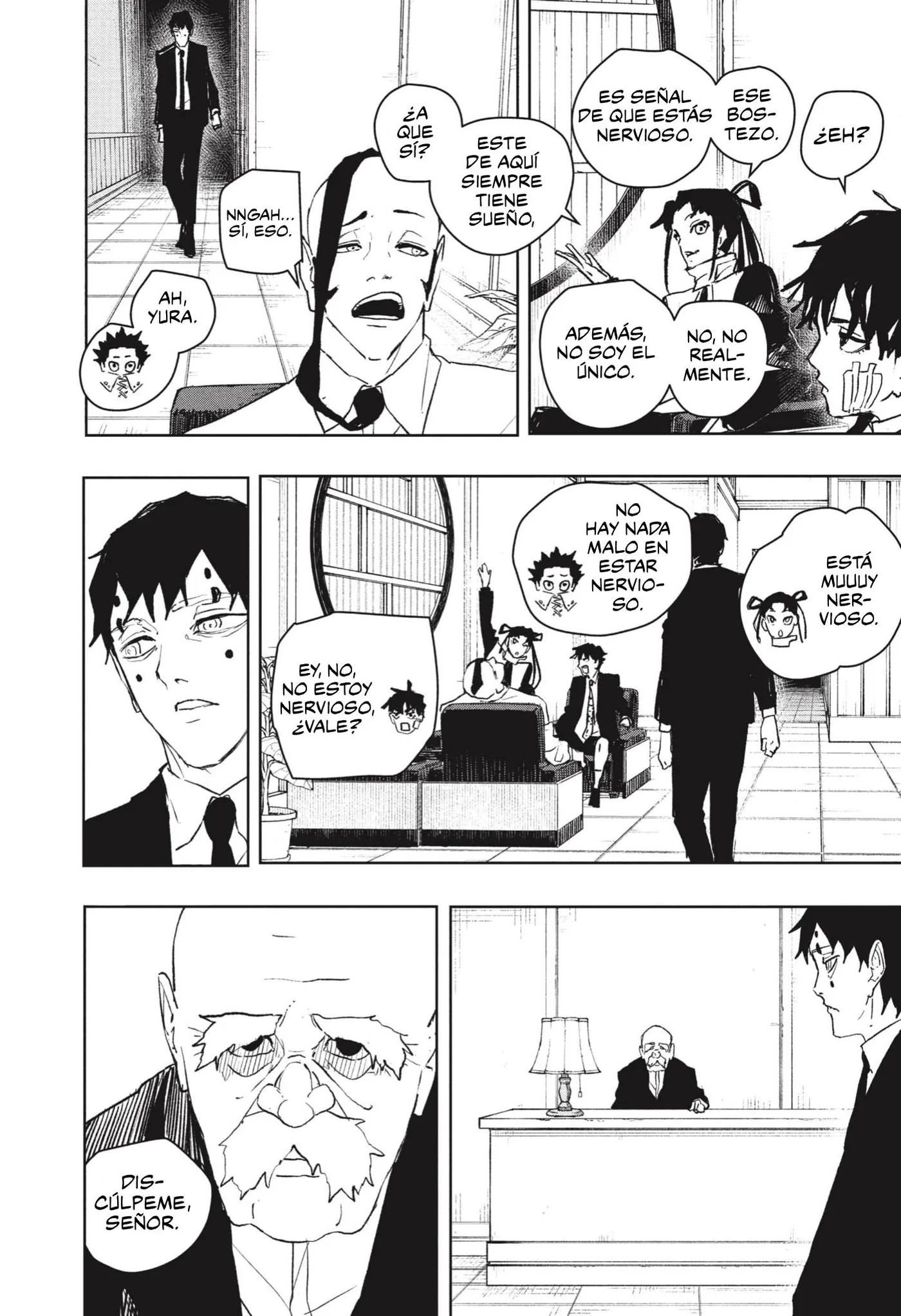 Kagurabachi capítulo 87, página 7