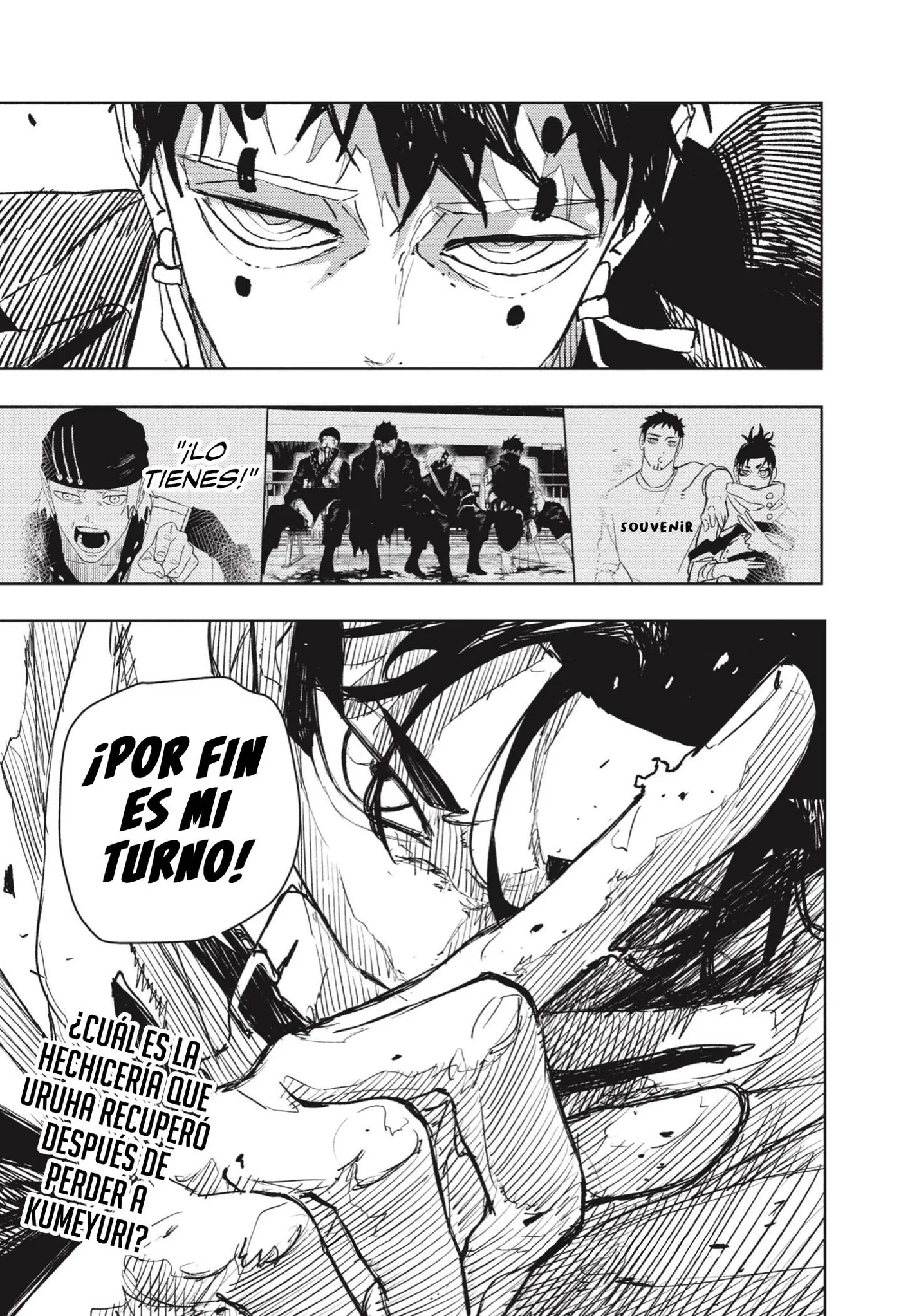 Kagurabachi capítulo 87, página 19