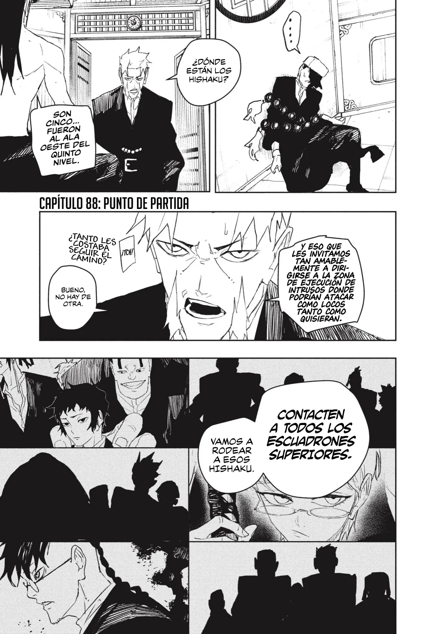 Kagurabachi capítulo 88, página 2
