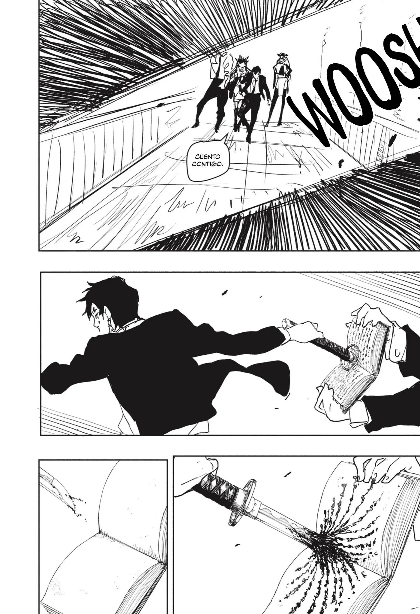 Kagurabachi capítulo 88, página 14