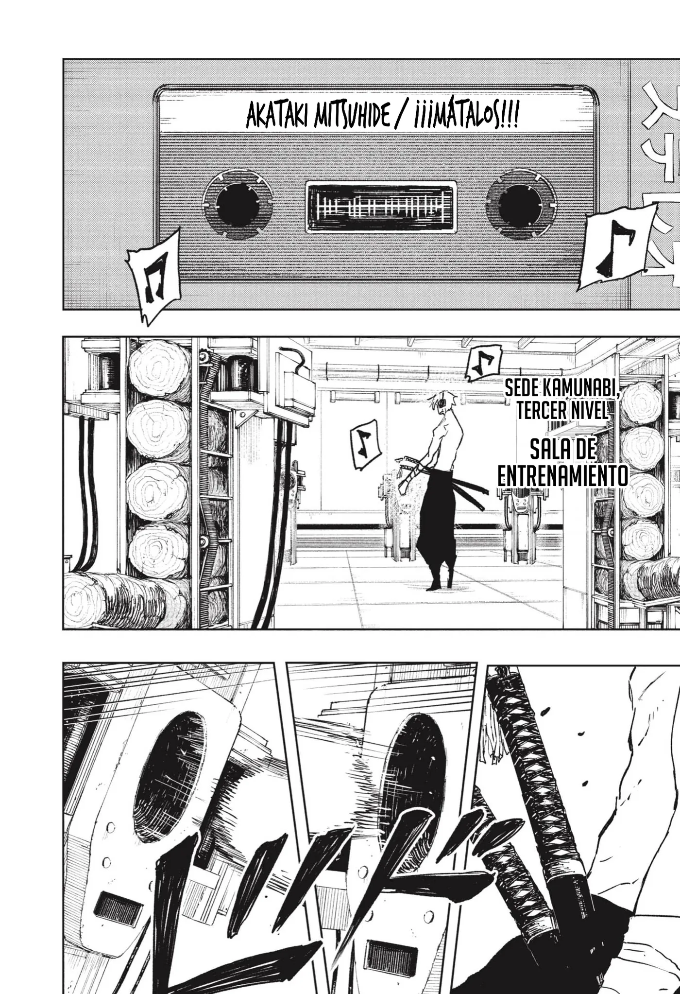 Kagurabachi capítulo 89, página 14