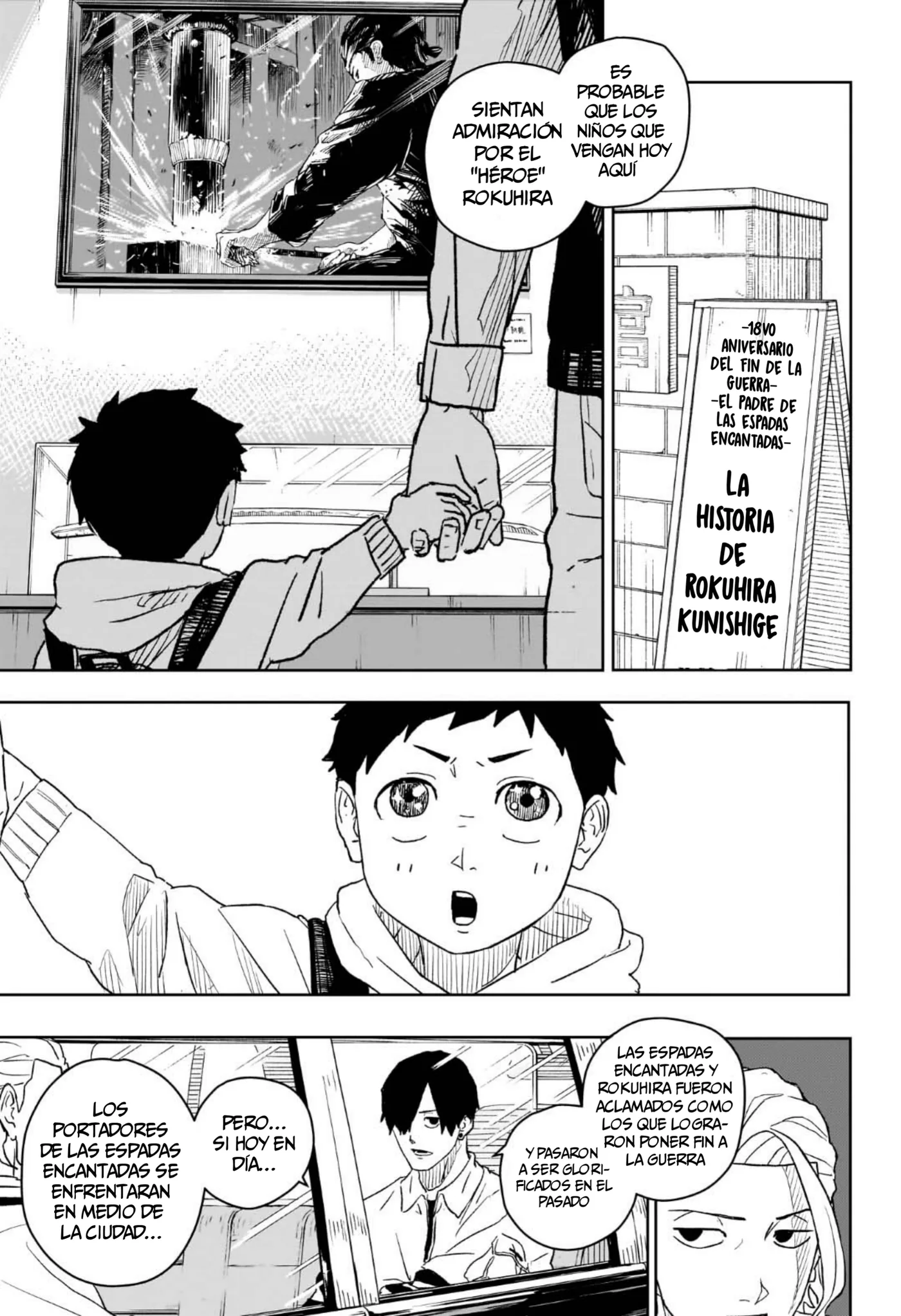 Kagurabachi capítulo 9, página 4