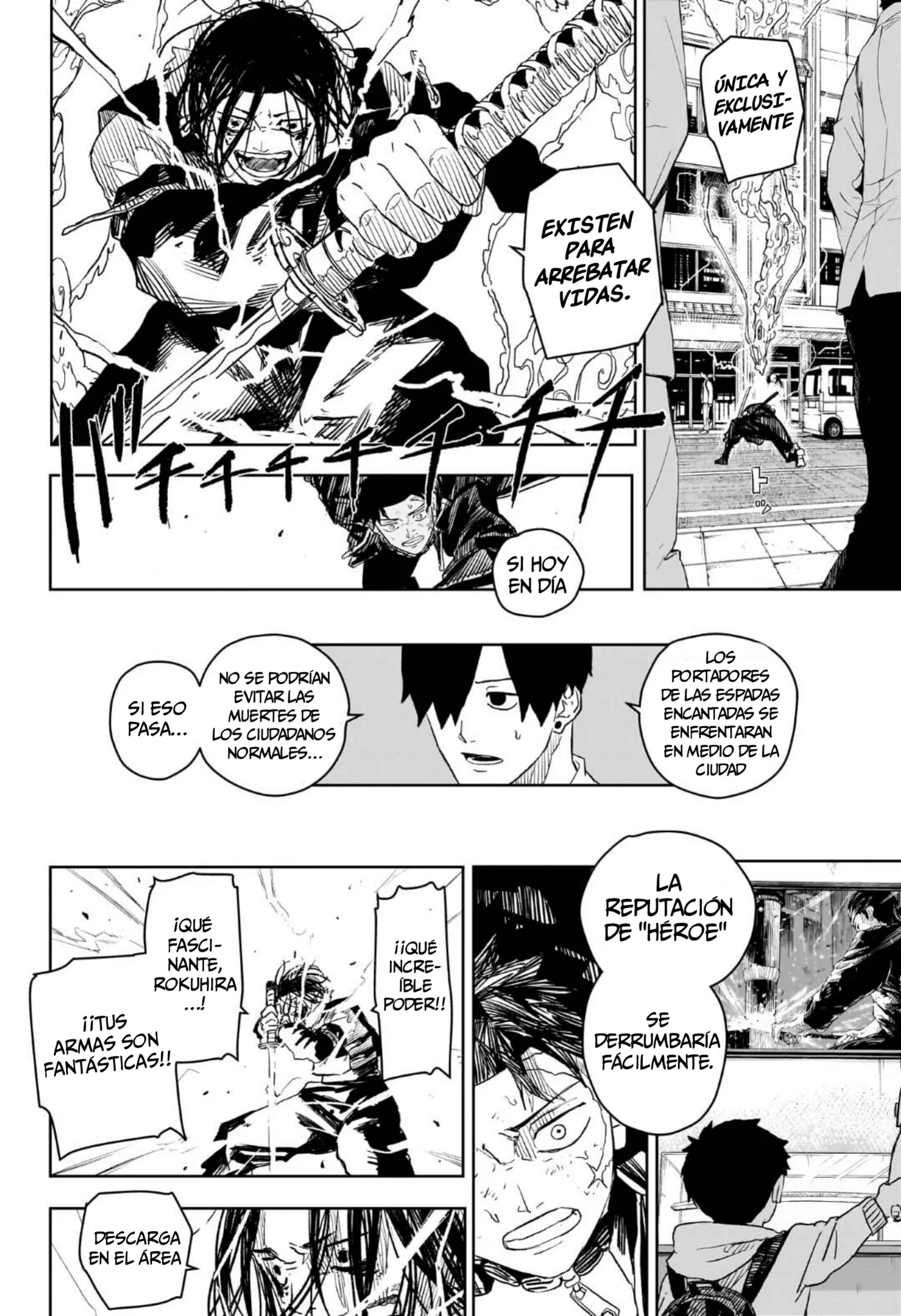 Kagurabachi capítulo 9, página 15