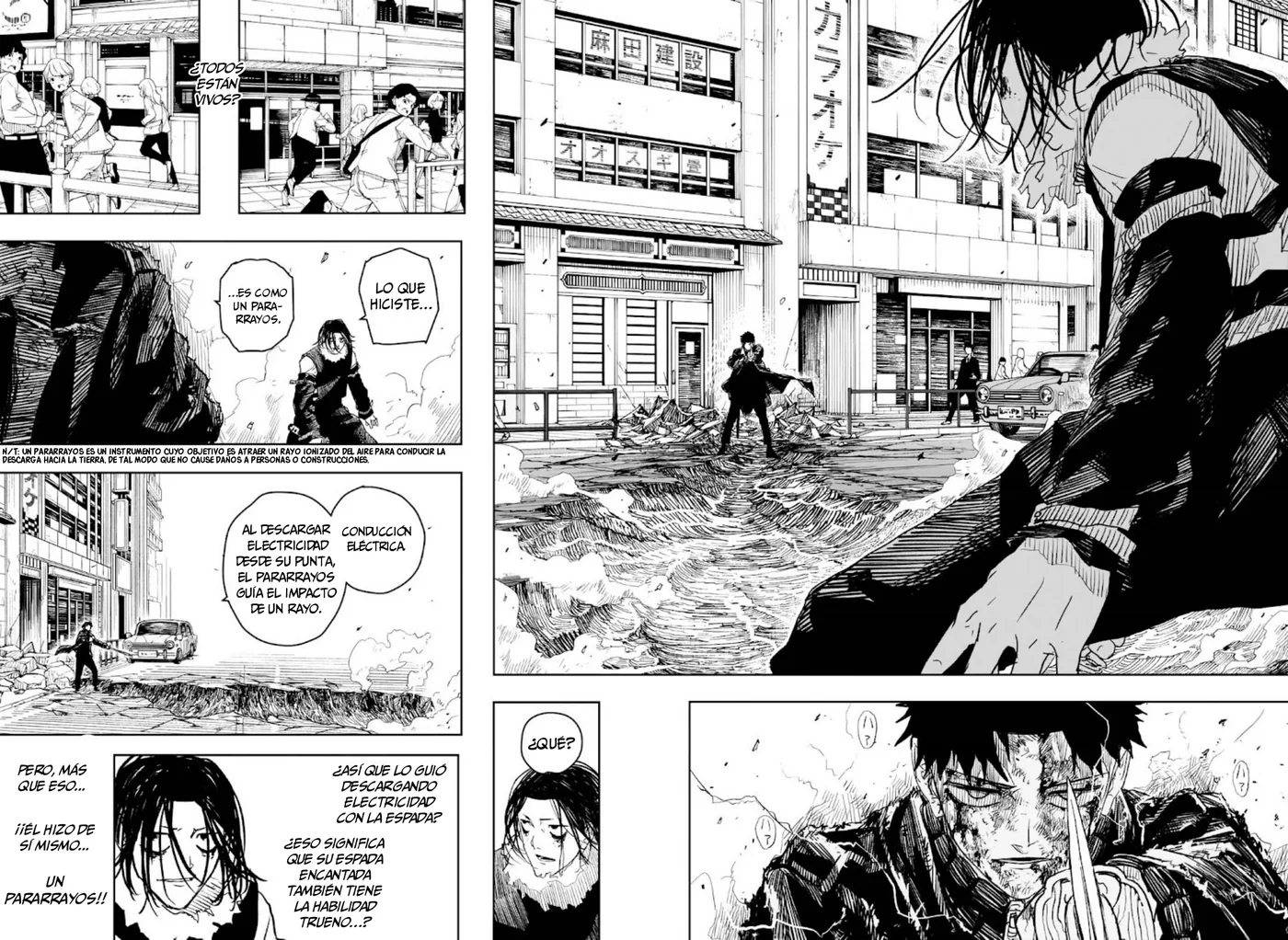 Kagurabachi capítulo 9, página 17