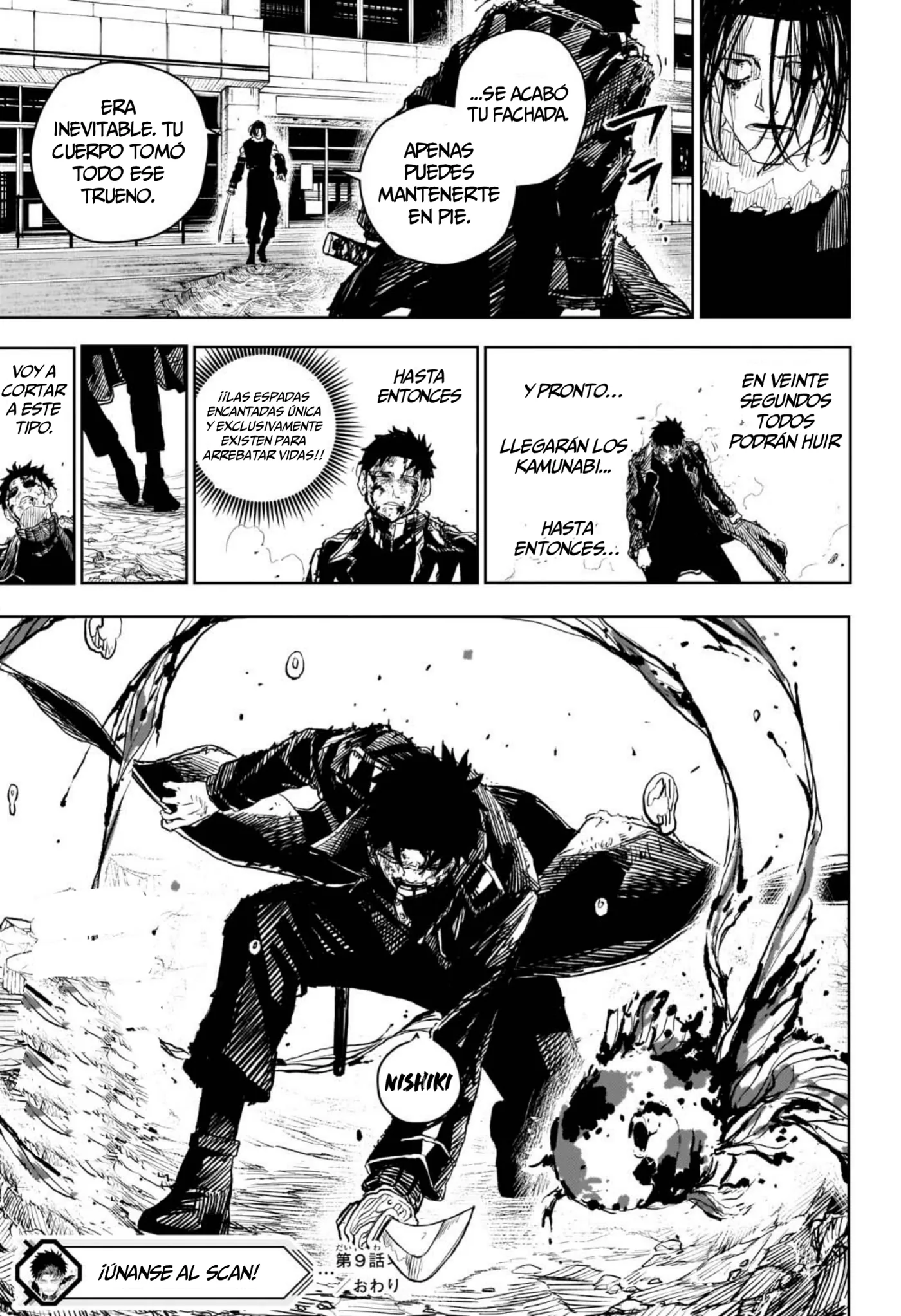 Kagurabachi capítulo 9, página 19