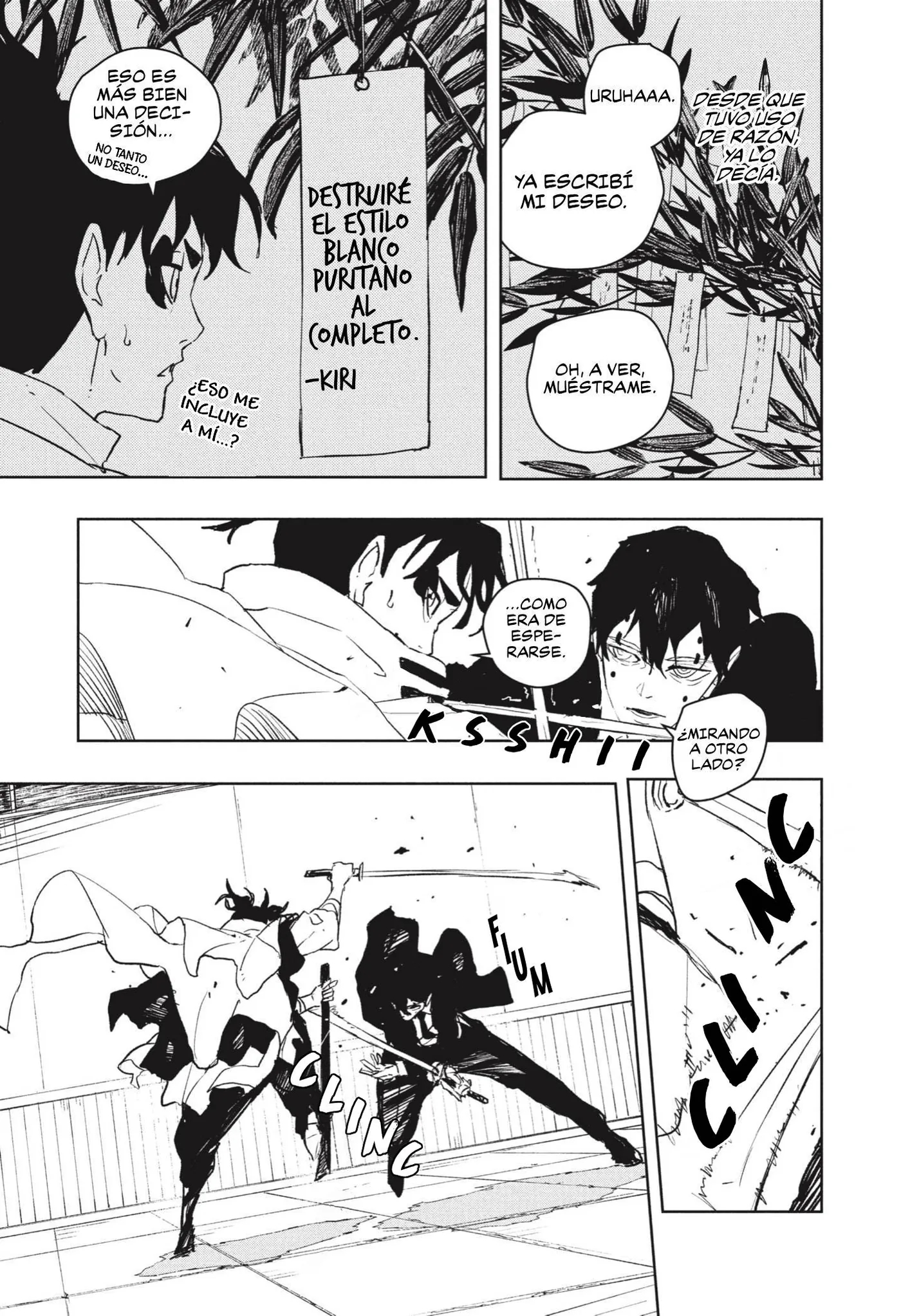 Kagurabachi capítulo 90, página 10