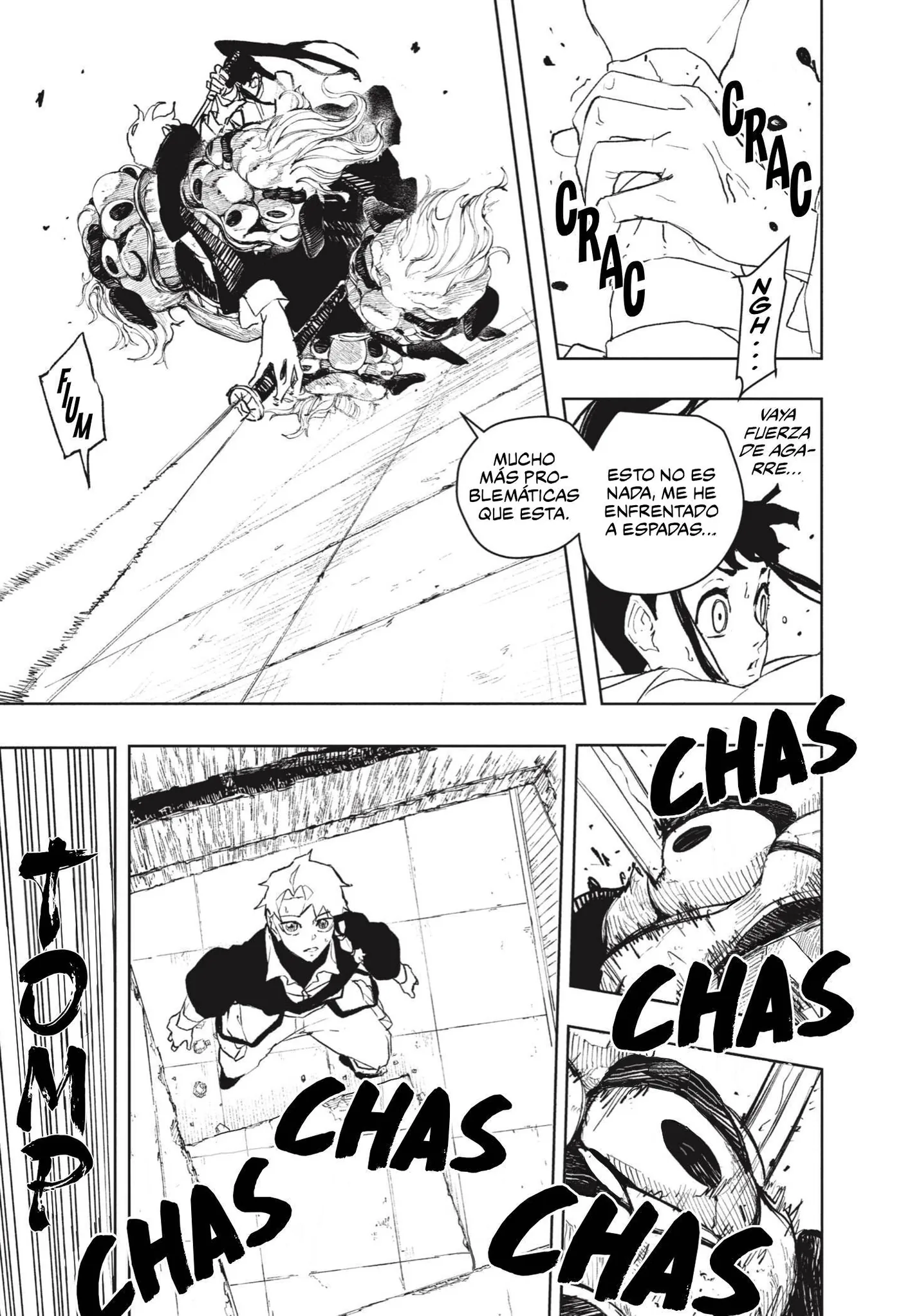 Kagurabachi capítulo 90, página 18