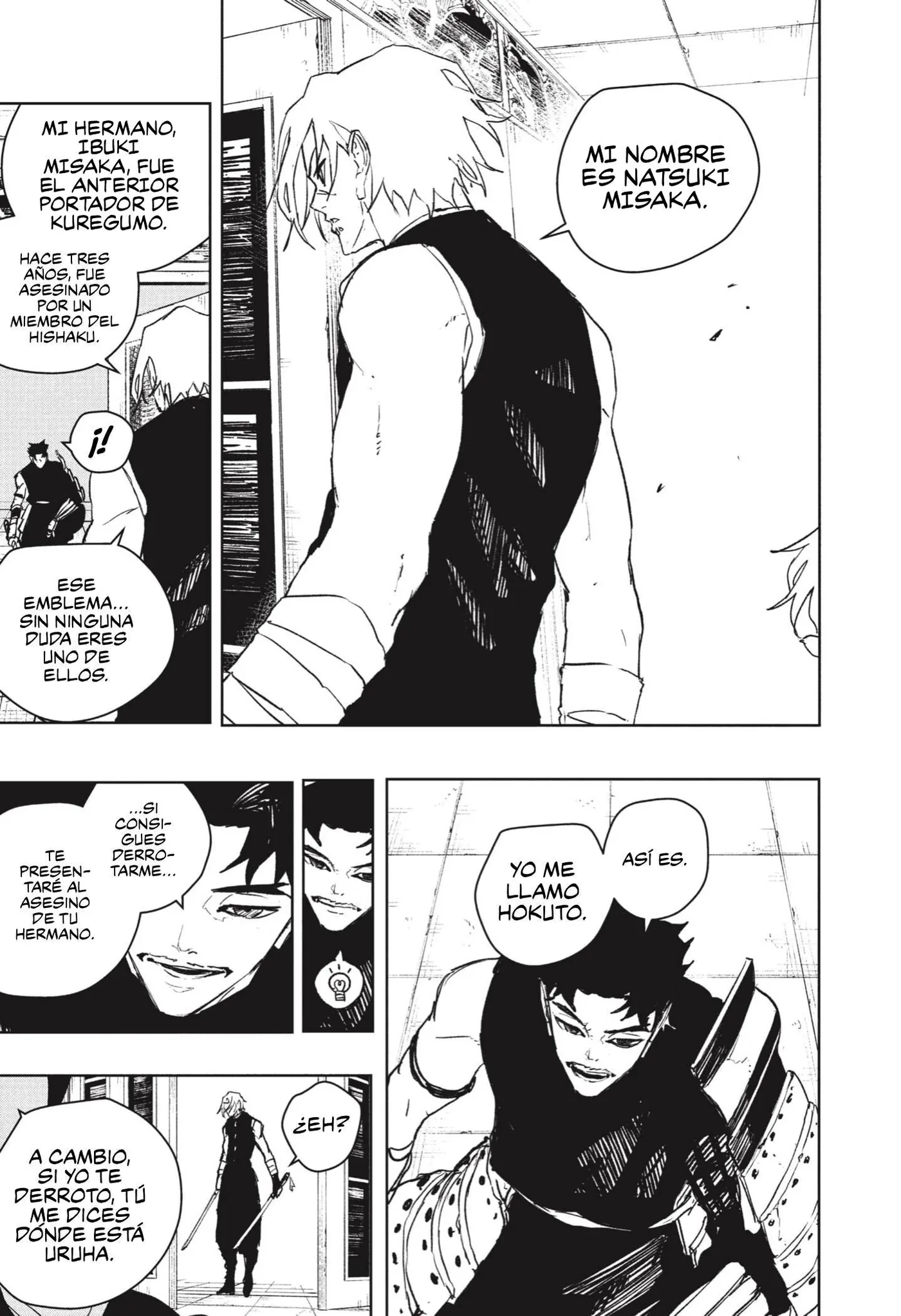 Kagurabachi capítulo 91, página 10