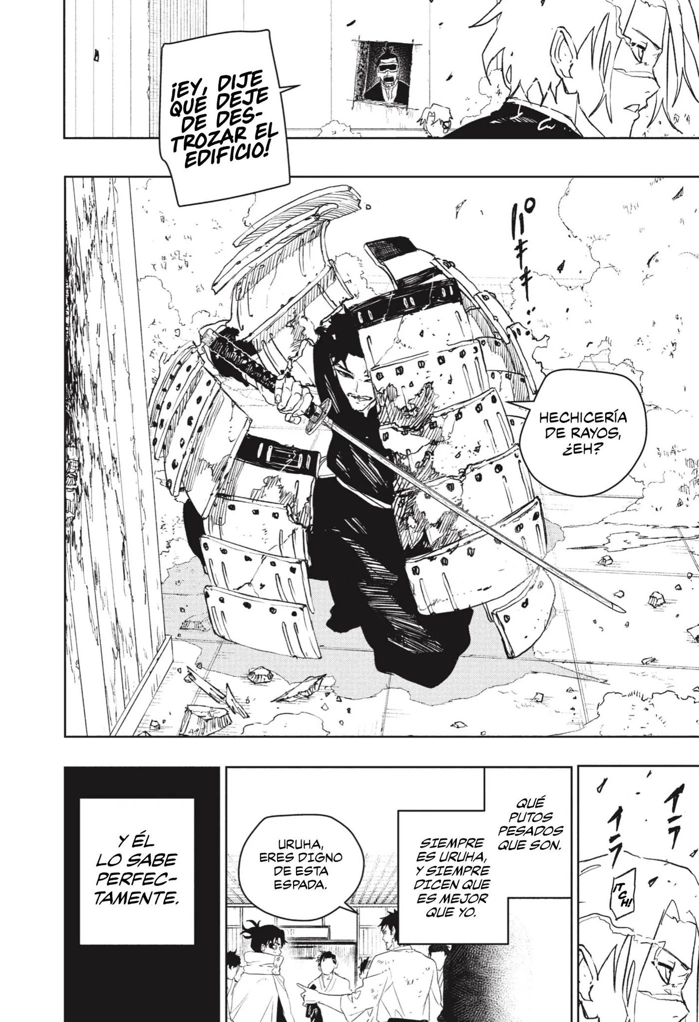 Kagurabachi capítulo 91, página 17