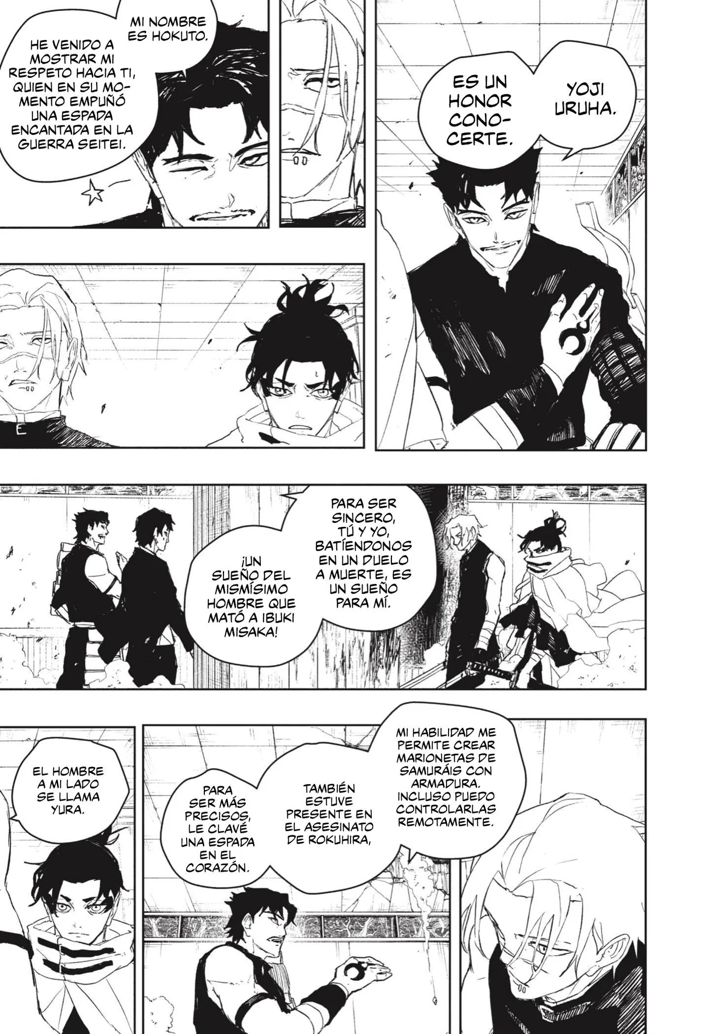 Kagurabachi capítulo 92, página 4