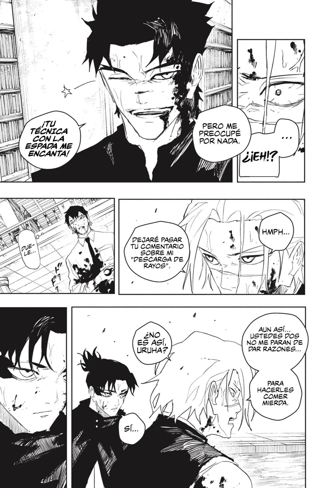 Kagurabachi capítulo 93, página 4