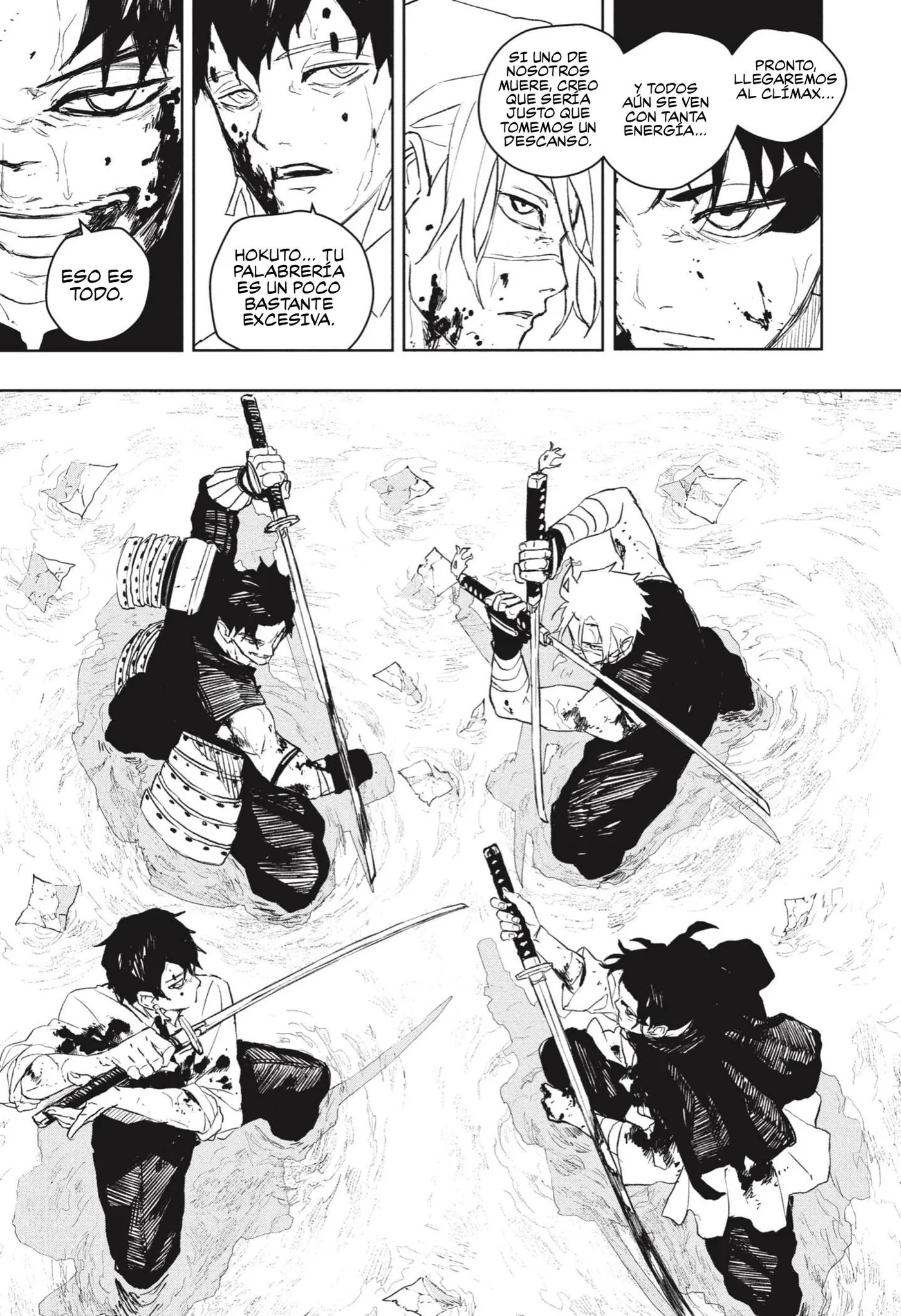 Kagurabachi capítulo 93, página 6