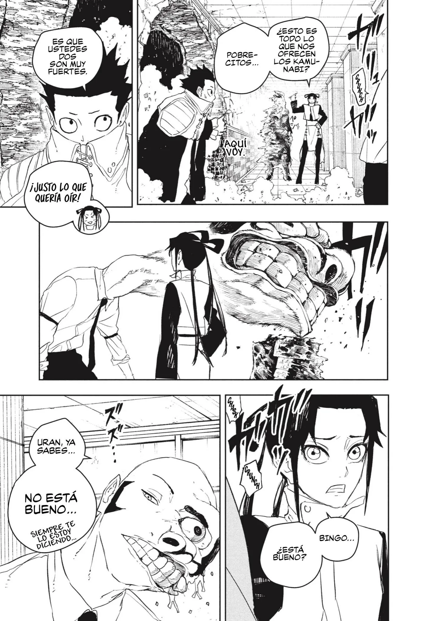 Kagurabachi capítulo 93, página 11
