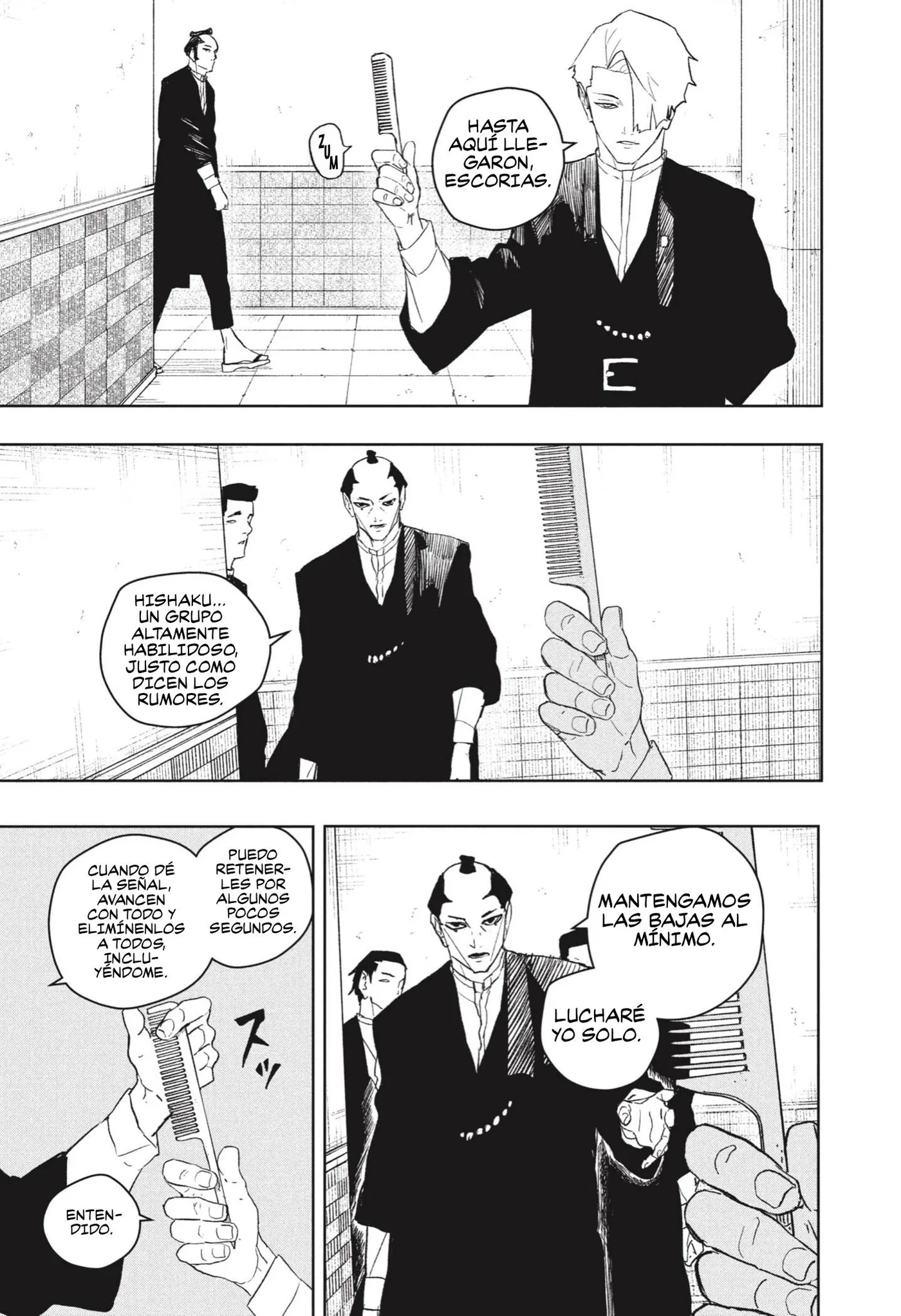 Kagurabachi capítulo 93, página 13