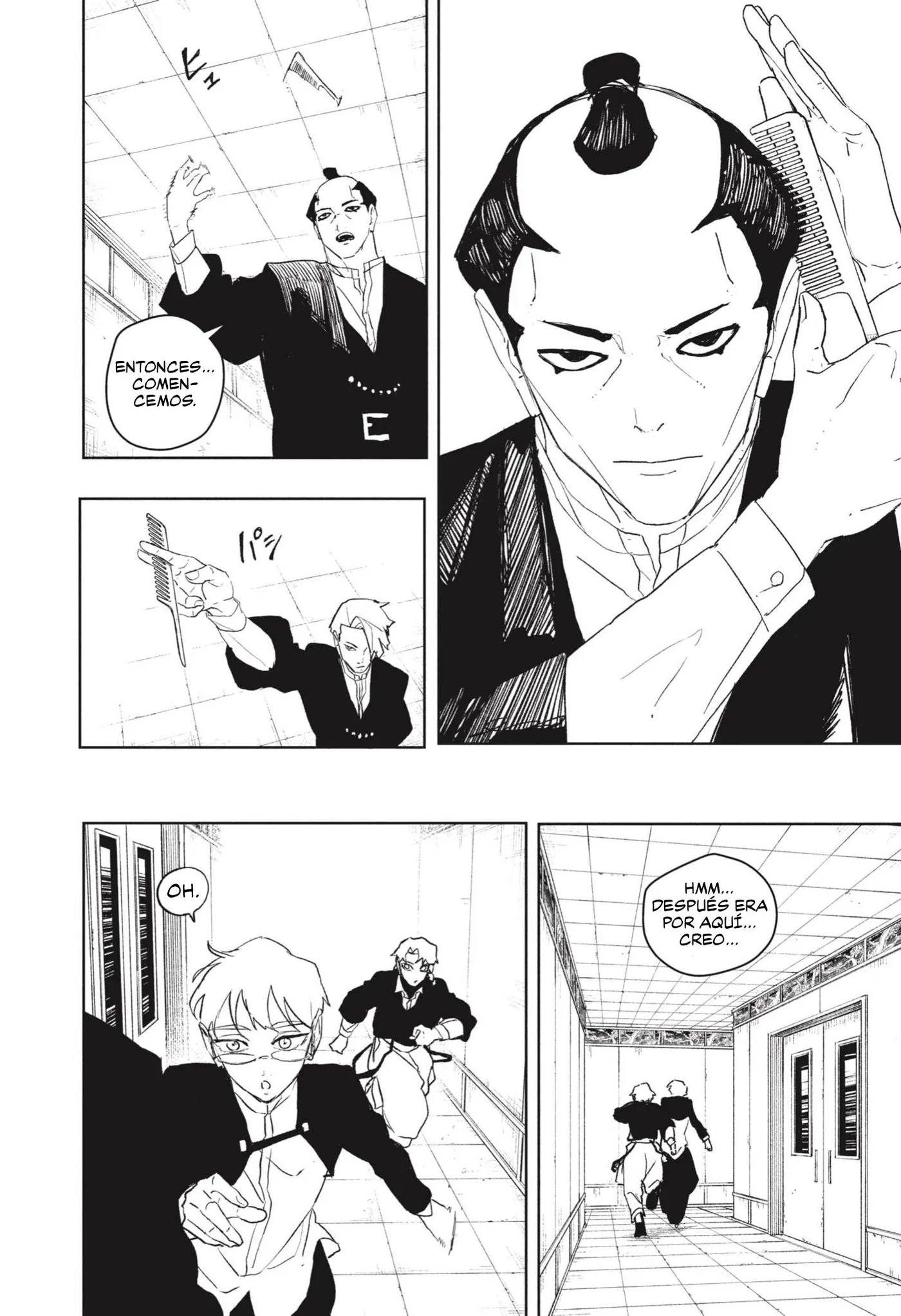Kagurabachi capítulo 93, página 14