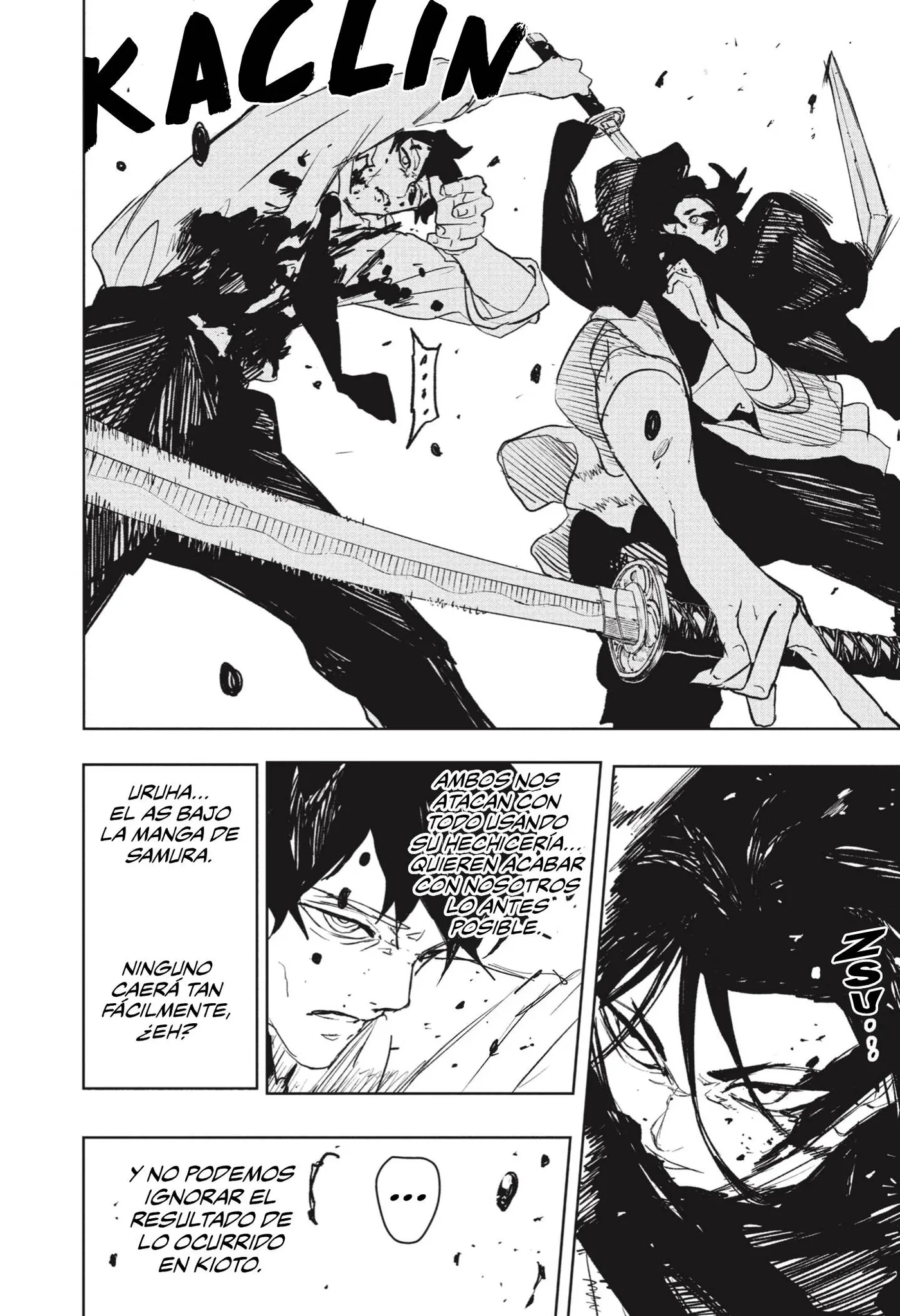 Kagurabachi capítulo 94, página 11