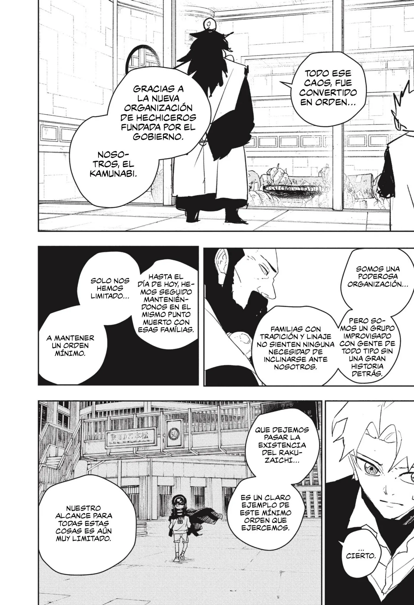 Kagurabachi capítulo 95, página 5
