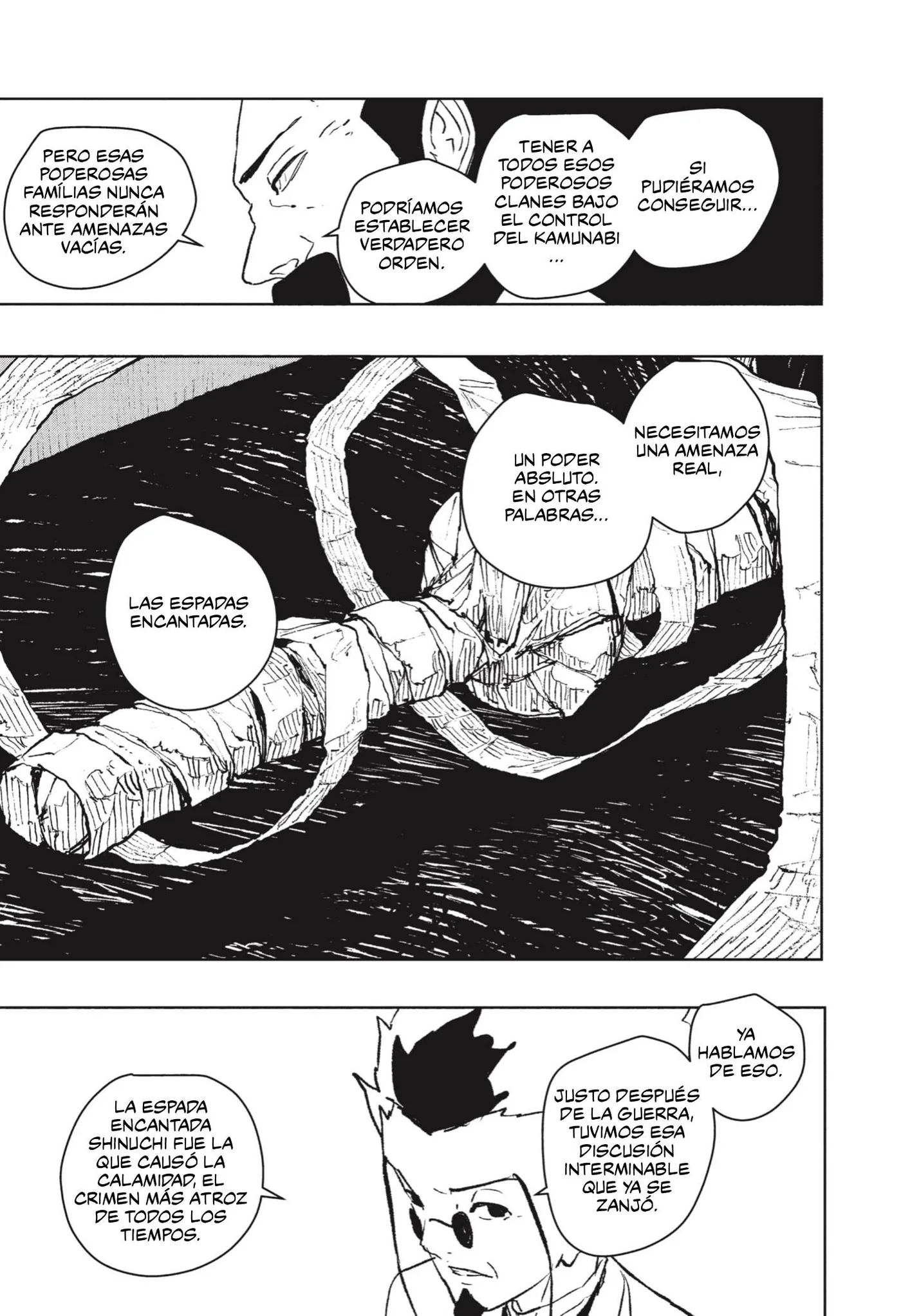 Kagurabachi capítulo 95, página 6