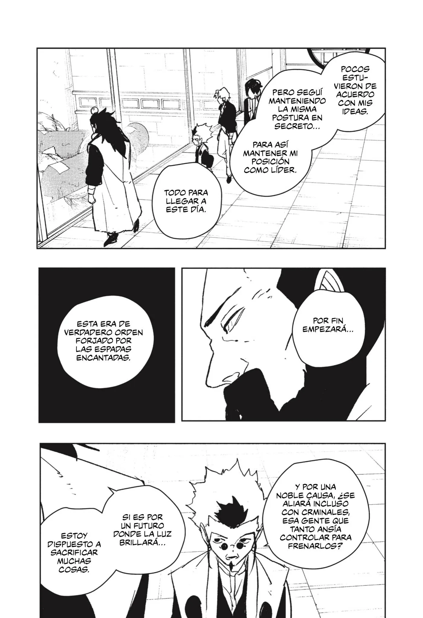 Kagurabachi capítulo 95, página 9