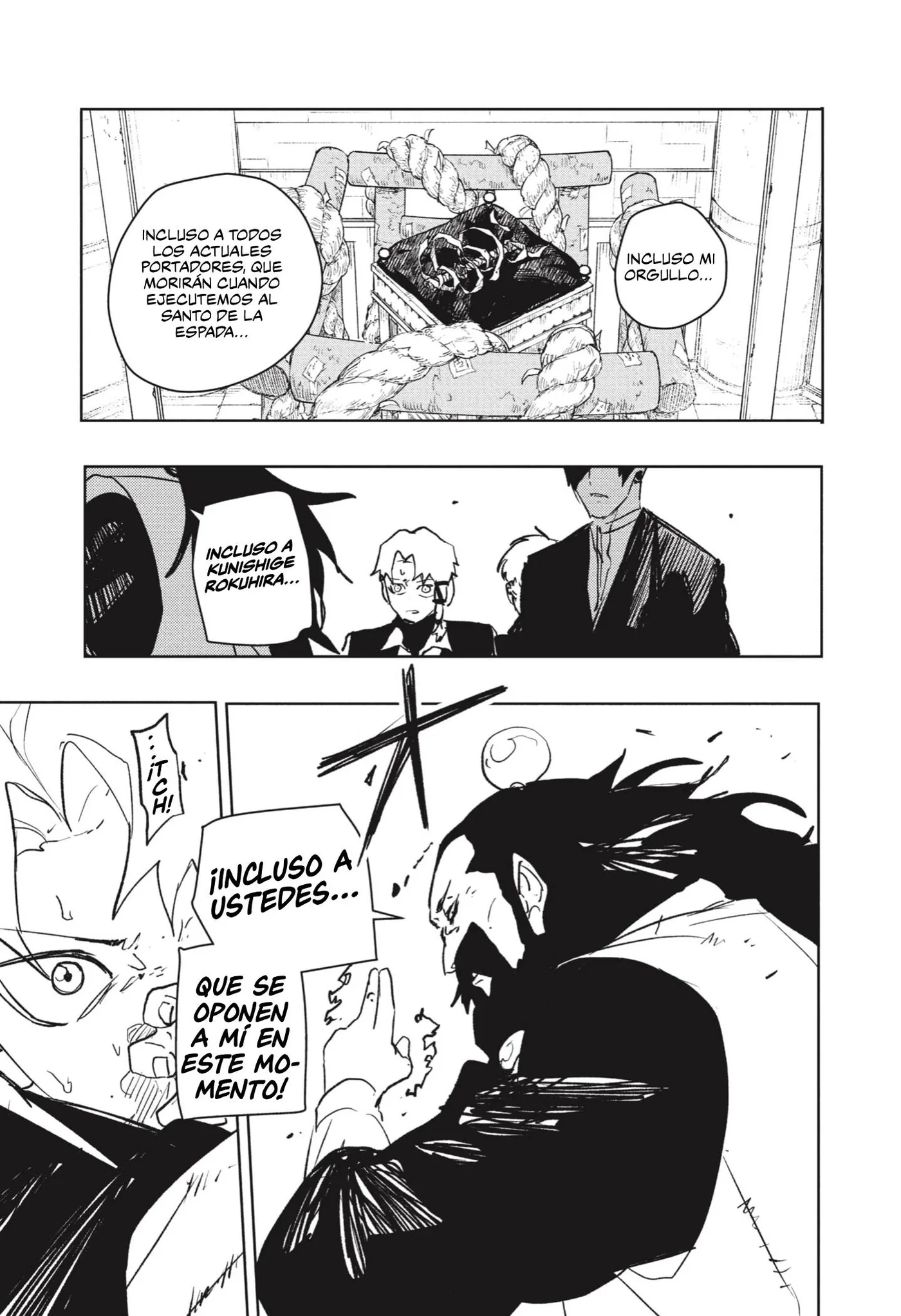 Kagurabachi capítulo 95, página 10