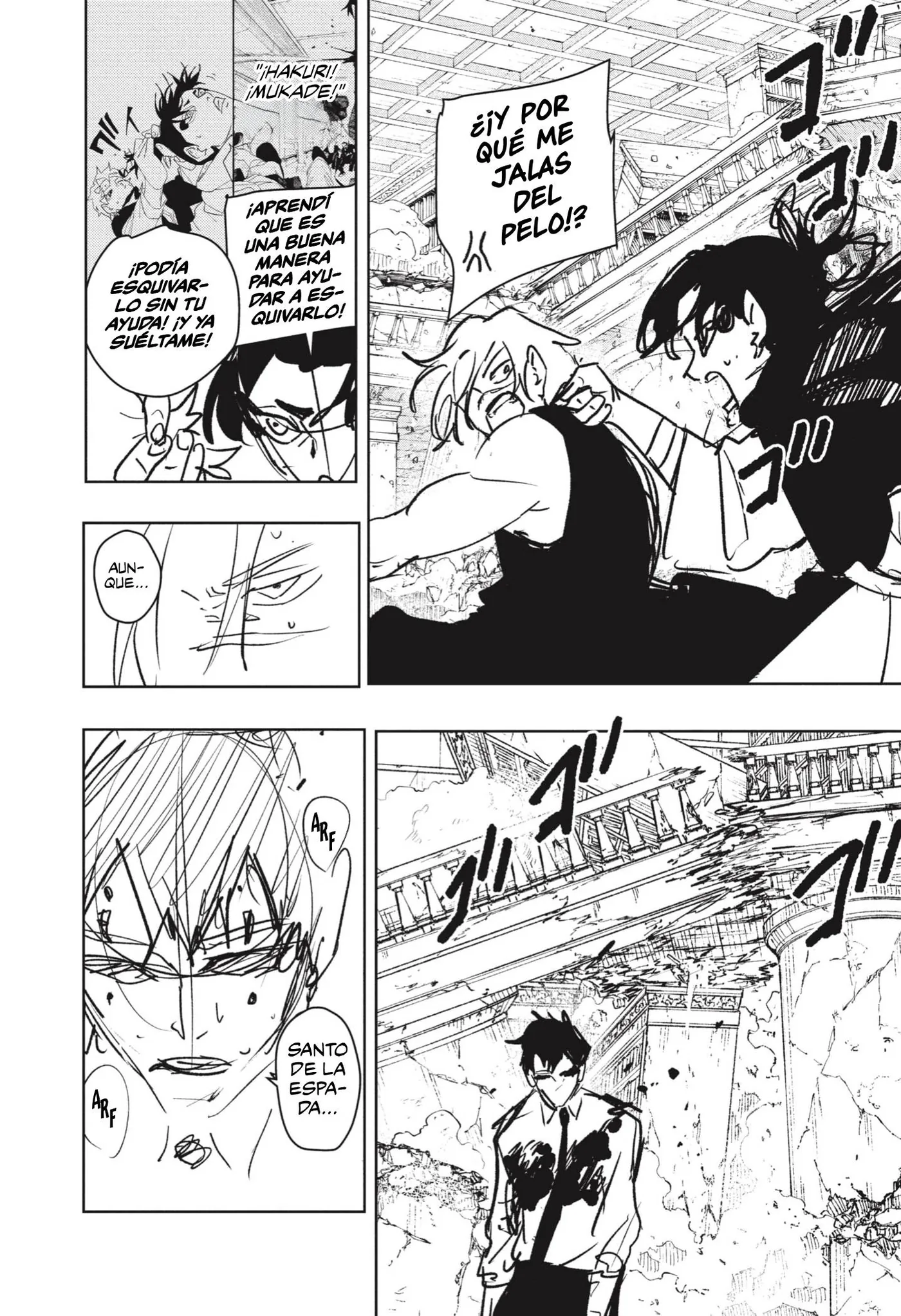 Kagurabachi capítulo 95, página 18